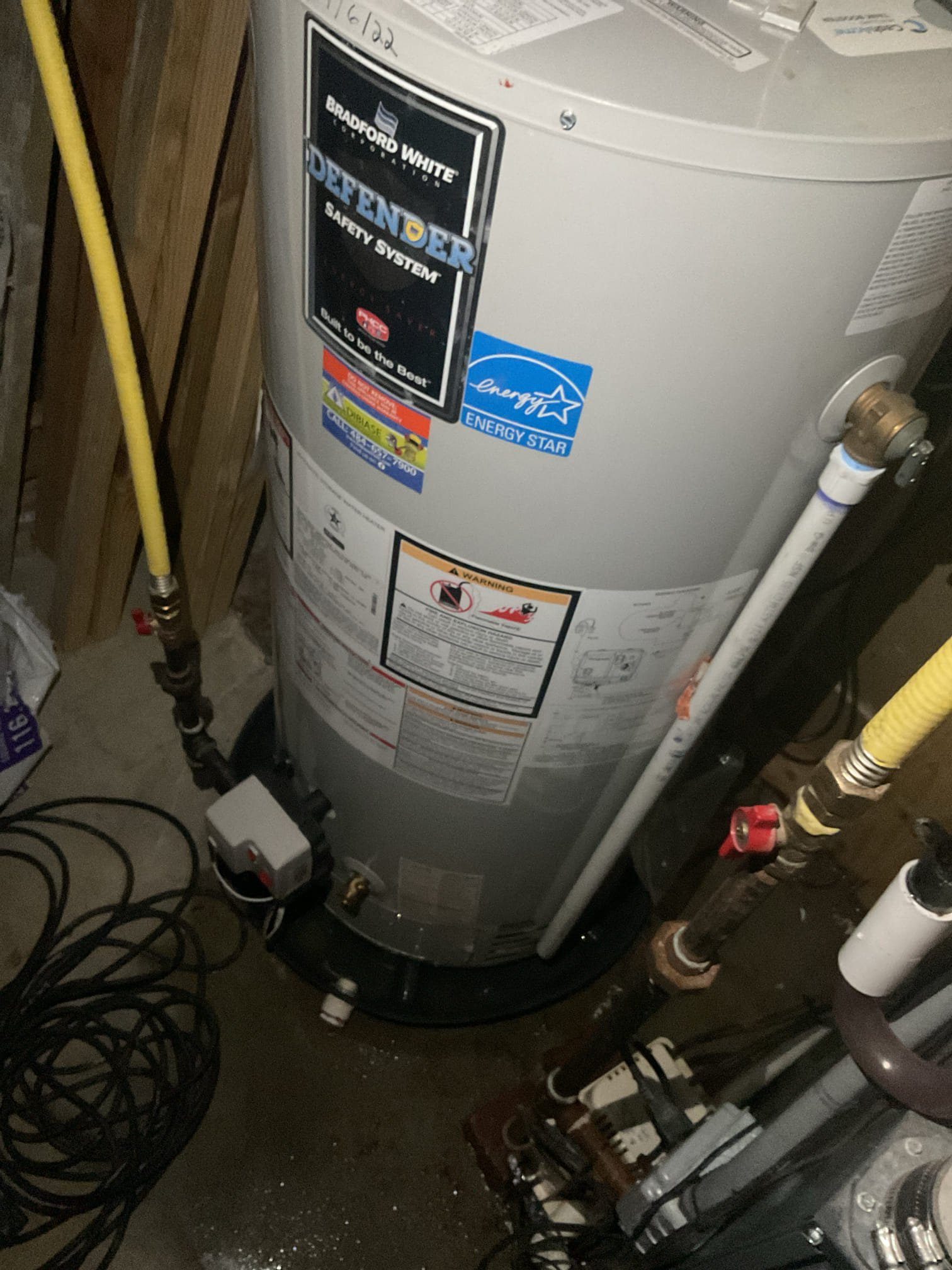 Luis 6-15-26 
Customer called in for no cooling Lennox 4 ton ac unit from 2005. Both units running indoor and outdoor. Check system operation indoor unit filter ok, I noticed water heater is leaking water from relief valve. Expansion tank has also failed. Check water pressure 55 psi. I provided estimate to replace failed parts. I check outdoor unit operation found system, very low on r22. We no longer carry r22.  
System is currently non operational requires recommended repairs and has passed normal life expectancy. Replacement of system is strongly recommended.
Office to follow up with customer. 