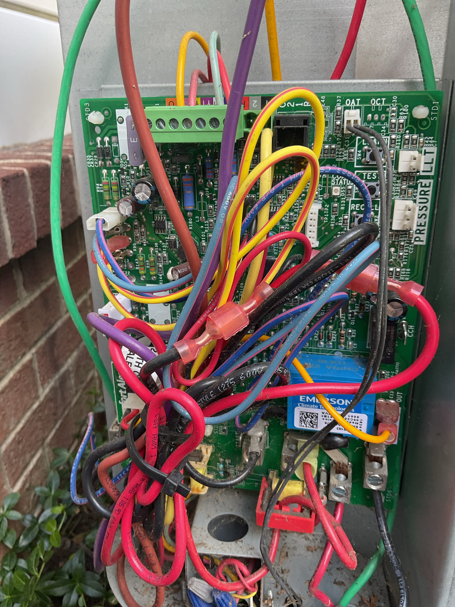 6/17/26 Dan 

I arrived to the customers home to service their 6 yr old Amana a/c system . I checked the wiring connections and the voltages . I checked and cleaned the indoor air filter (EAC) .  I Inspected the indoor coil and tested the primary drain pan and cleared and tested the water drains and traps if applicable. I Took indoor temp splits at the return and the supply  and checked the blower motor condition and operation. I looked  at the outdoor unit wiring connections and voltages . I inspected  the outdoor components and checked my unit pressures by using super heat sub cool method.  System in good operating condition at this time. 
