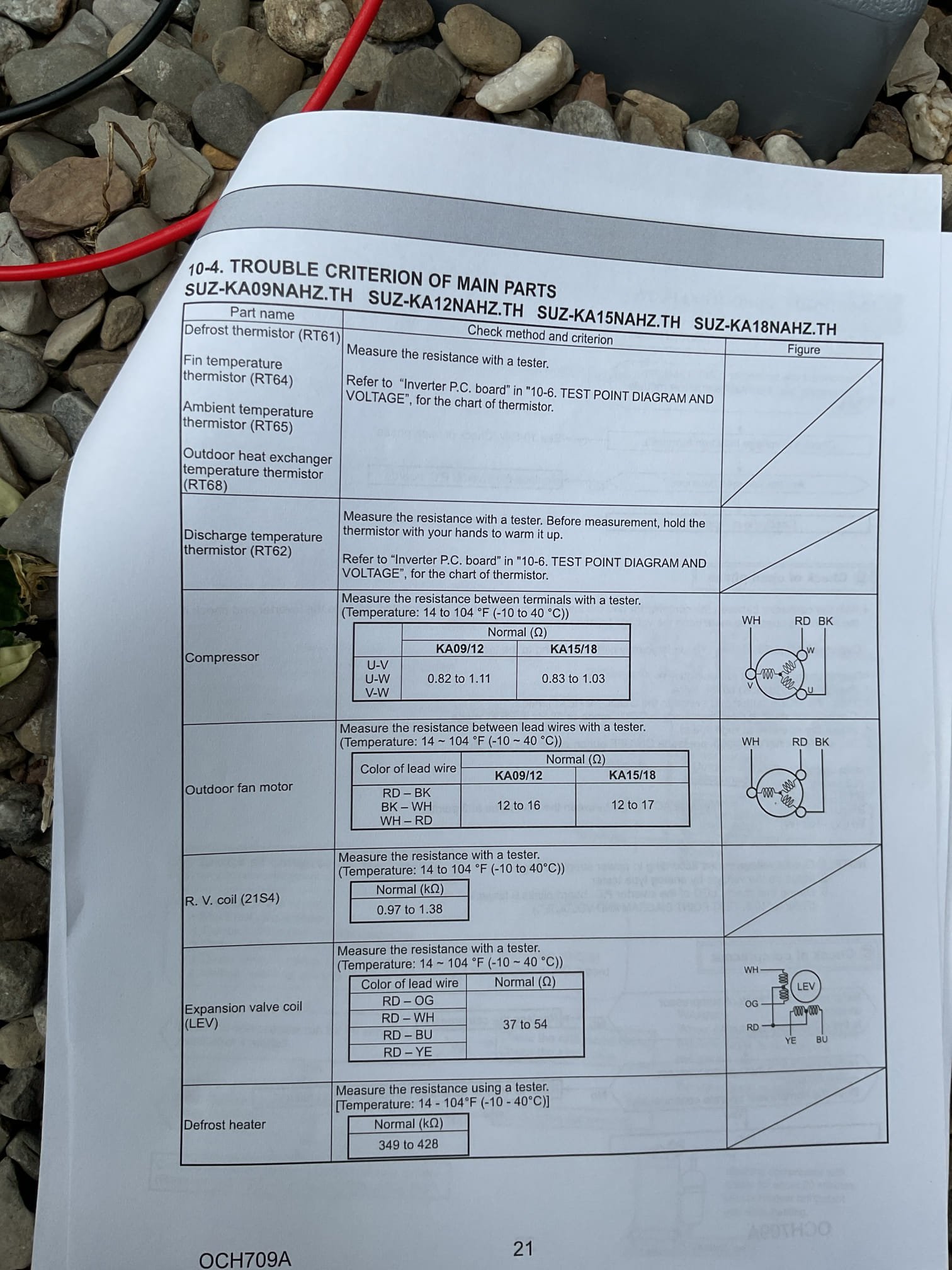 Double checked all dipswitches at indoor control.

Set for 12,000 BTU and correct indoor unit.

Dipswitch SW5-8 is turned on to account for us having a non Mitsubishi control (Honeywell)

Checked resistance of reversing valve coil: 

Called Mitsubishi tech support  1800-433-4822 they provided case number case no: 1054867
Followed troubleshooting procedures.
Remove power to compressor>turn cooling ON>wait 3 mi>check voltage at P.C. Inverter board terminals 271….0Volts. Flow chart states: replace reversing valve. 
Tech support confirmed bad reversing valve.
Talked to our management we will contact Ferguson. 