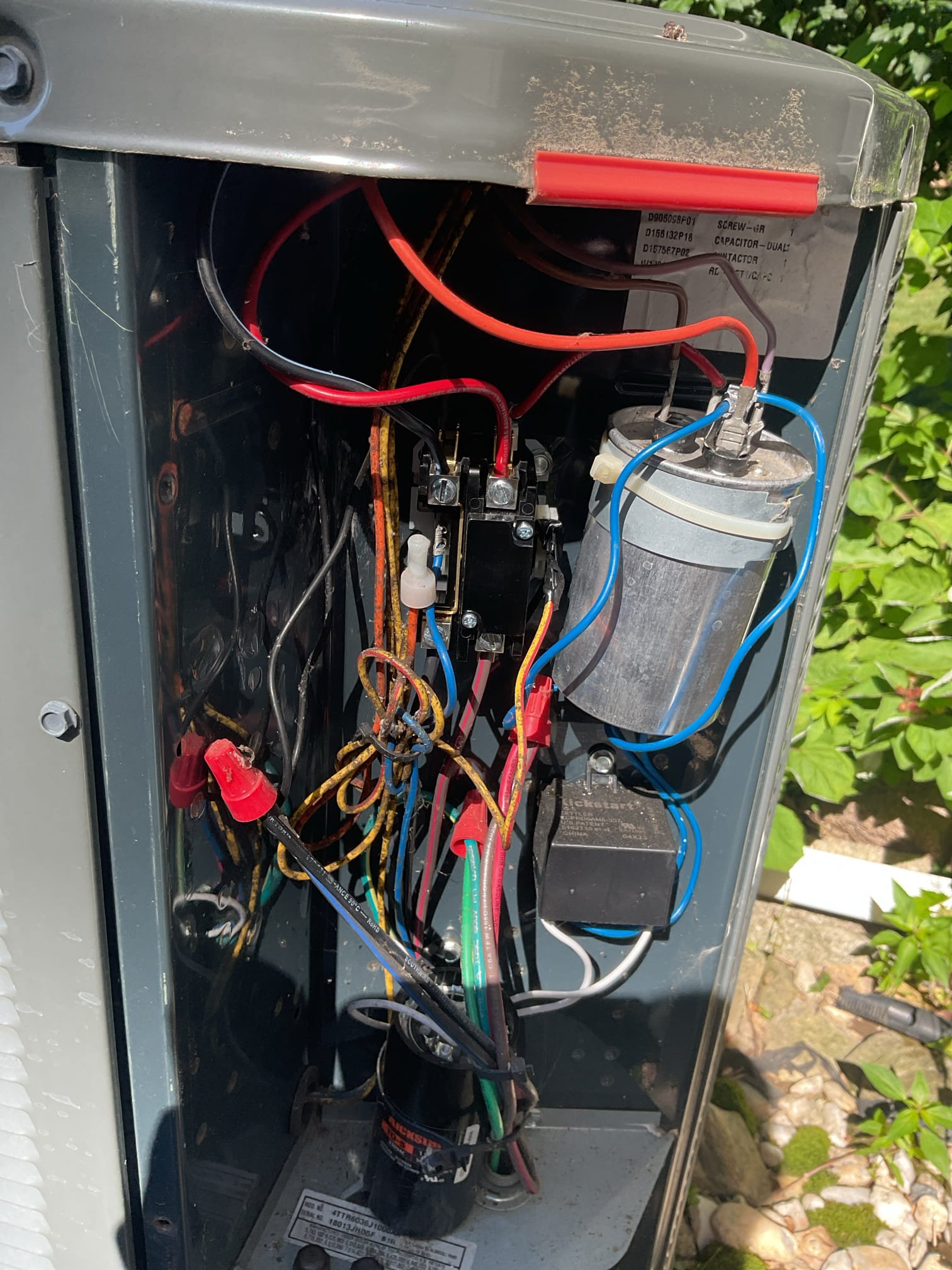 Luis 6-20-26
Customer called for no cooling, customer tried changing thermostat but no operation, found thermostat se to cool but no operation from system, found outdoor high voltage contactor shorted reading low resistance, I provided estimate to replace contactor and make wiring repairs in high voltage wires. Customer approved repairs. Test system operation after repairs. I noticed refrigeration levels were little lower than last visit, still on green area, recommended adding dye to determine if there is leak in future. We will check for leaks during next visits. Cycle ac unit ok. System is working properly at the time of service. Office will need to transfer invoice summary to Mary Alice Cross, (weekend visit and call was booked under husband) 