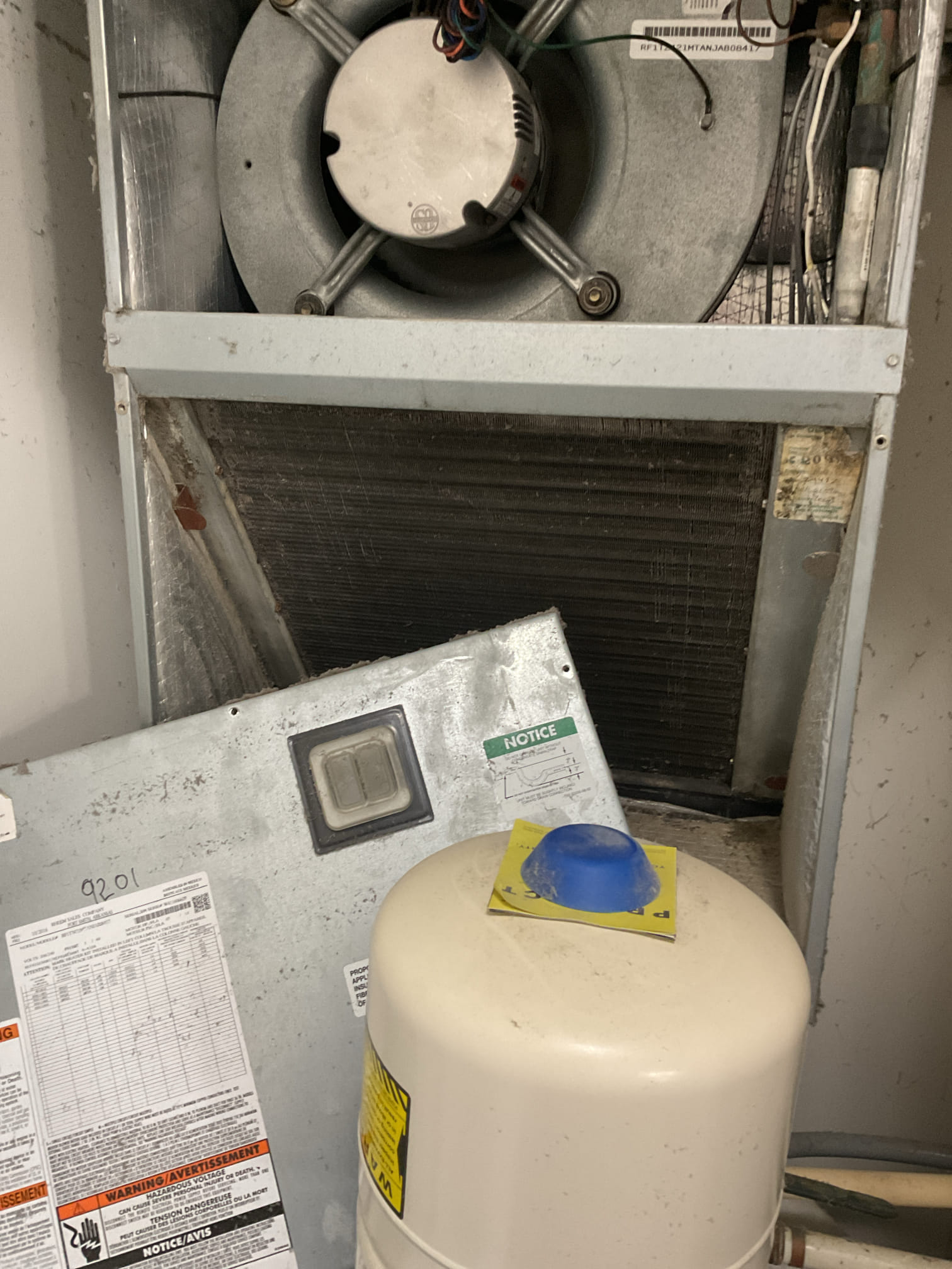 6/22/26. Fully assessed no cooling situation on 2016 Rudd heat pump system. Found after giving system a call for cooling, outside u it came on but not indoor blower motor. Found failed blower motor. Replaced and tested operation. Checked temperature split. Temperature split was 18 degrees. A/c is working properly at time of service. 