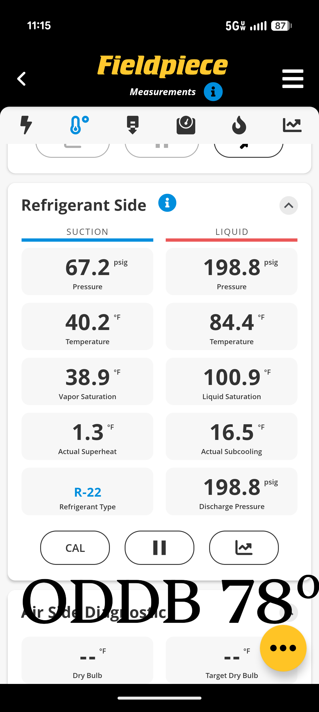Completed AC tune up.
Equipment is 3.5 Ton AC with 110,000 BTU gas furnace (80% efficiency). Was installed in 2005. 21 years old.

16x25x1 filter is clean 
Indoor coil is rusty as to be expected given age. Bottom fins on outdoor coil are smushed or missing but otherwise coil is clean. Outdoor unit is not level. Provided email estimate to level outdoor unit 
Inspected wiring, controls, electric motors and components; there is no surge protection; left estimates for surge protectors 
Measured temperature split and static pressure 
Inspected drains; there is no overfill protection switch. There is no wet switch. Equipment is installed in loft on second floor. A wet switch is highly recommended. Will shut equipment down if water makes its way on to floors around equipment. 
 
Checked integrity of compressor motor (mega ohm test)

Assessed refrigerant charge checked pressures. Good 

AC system operating well at this time. Lacks surge protection and water safeties, Equipment is 21 years old.