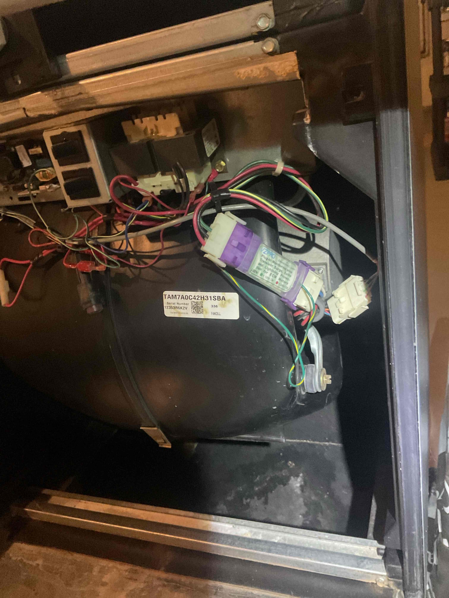 Luis 6-22-26 
Performed ac tune up Trane heat pump from 2012. Check electrical low and high voltage ok. Replacement of customer supplied filter. Flush drain ok. Check indoor and outdoor coils. Found system little low on refrigerant, outdoor disconnect and whip I bad shape. Provided estimate for repairs and recommendations, I talked to customer about system replacement option. Customer decided to to add refrigerant and repairs electric issue on outdoor unit. 
Replace 60 Amp 1 Phase Disconnect
Indoor or Outdoor: Outdoor
New outdoor disconnect power wire 
Charge unit with refrigerant up to 2lbs and add dye. Technician will quote for additional charge if needed.

***Leak search can be performed at next AC maintenance or emergency AC service call at additional cost***

Cycle ac unit ok. 