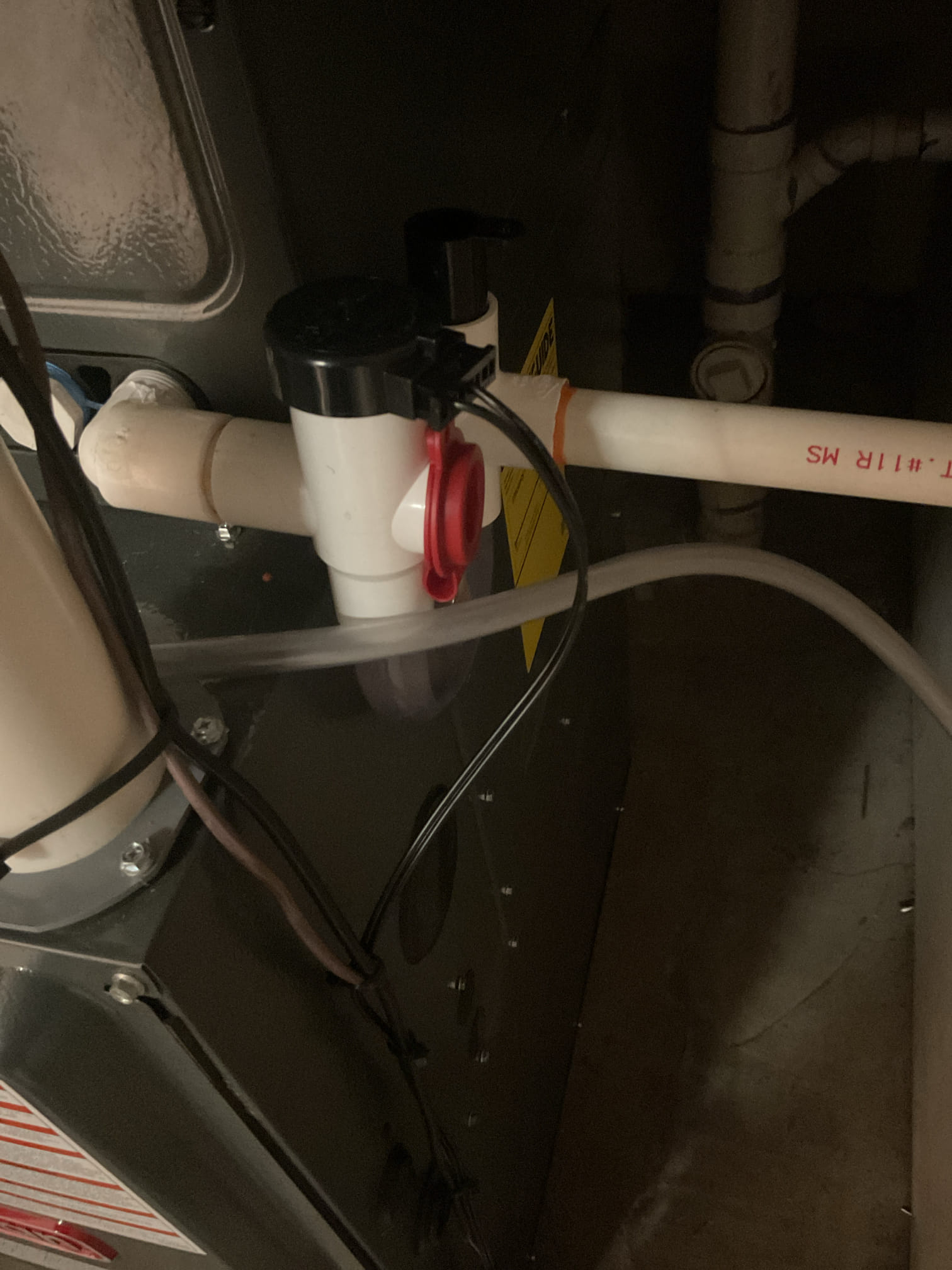 I looked at the overall install of the new indoor coil and the outdoor a/c. I inspected the ez trap and the drain line.  I checked the system level and the level of the disconnect. Made sure all penetrations were sealed. Checked the electrical connections and checked the breaker size. I checked for caps. Everything is in good working order. 
