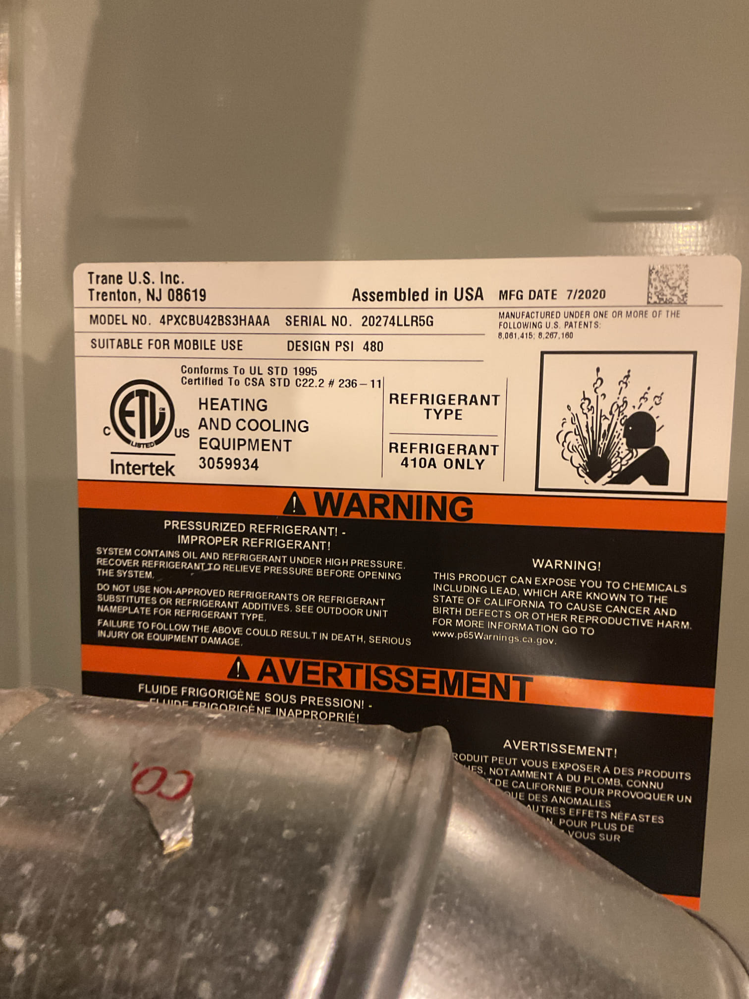 6/22/26 Dan 

I arrived to the customers home to service their 5 yr old American standard a/c system . I checked the wiring connections and the voltages . I checked and replaced the indoor air filter , the filter size is 14x24x1 . I Inspected the indoor coil and tested the primary drain pan and cleared and tested the water drains and traps if applicable. I Took indoor temp splits at the return and the supply  and checked the blower motor condition and operation. I looked  at the outdoor unit wiring connections and voltages . I inspected  the outdoor components and checked my unit pressures by using super heat sub cool method.  System in good operating condition at this time. 
