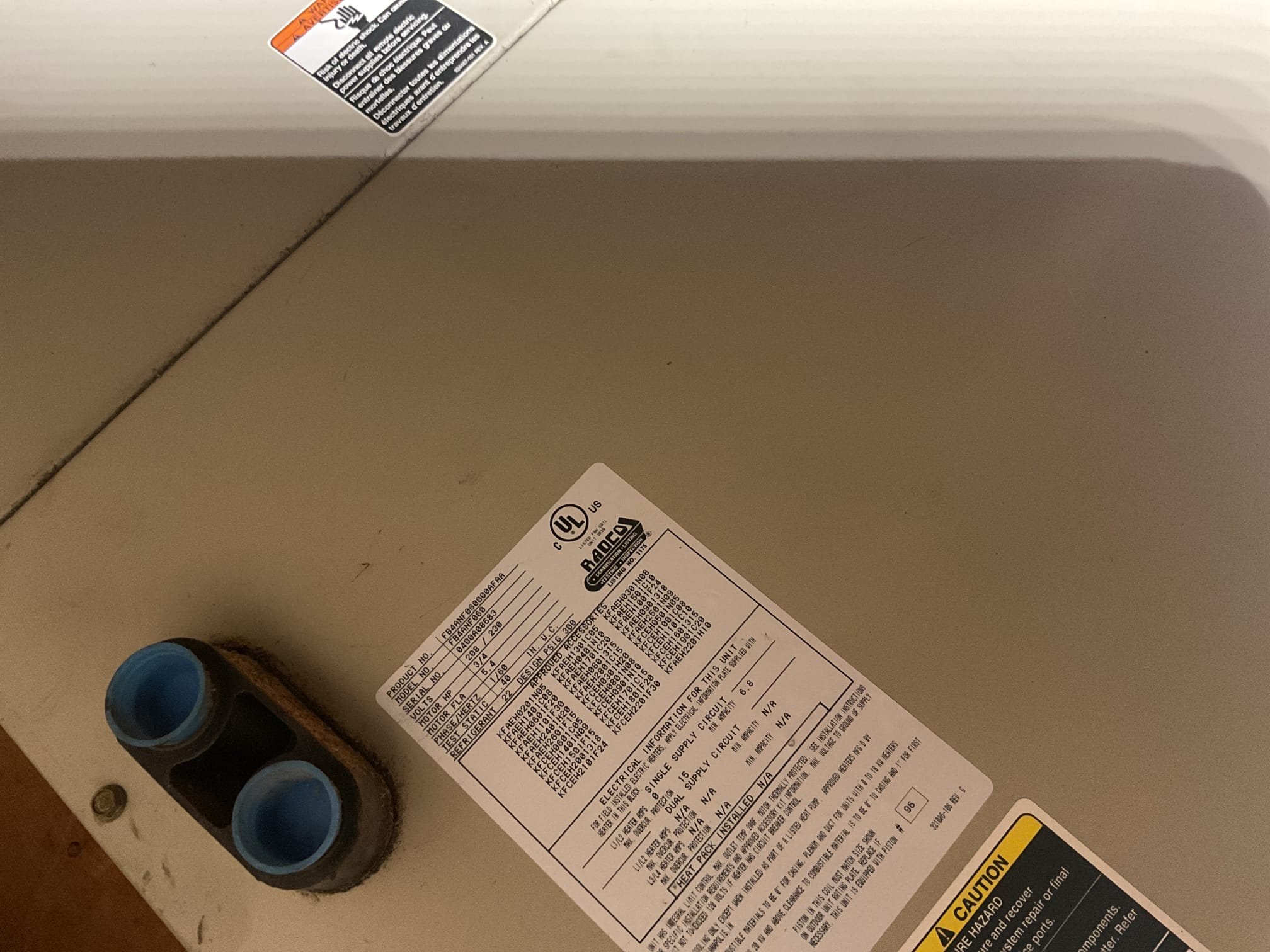 6/22/26. Fully assessed no cooling situation on 2000 Bryant a/c system. Found r-22 system was tripping the breaker. Found someone mounted the capacitor in a way that it moved and shorted up against the housing. Re did crimp ends and mounted up capacitor with plastic strapping. Compressor is shaking like crazy and is going to mechanically fail. Recommend to Dave to get a cost on system replacement possibly up grading to a heat pump. He will give us a call.