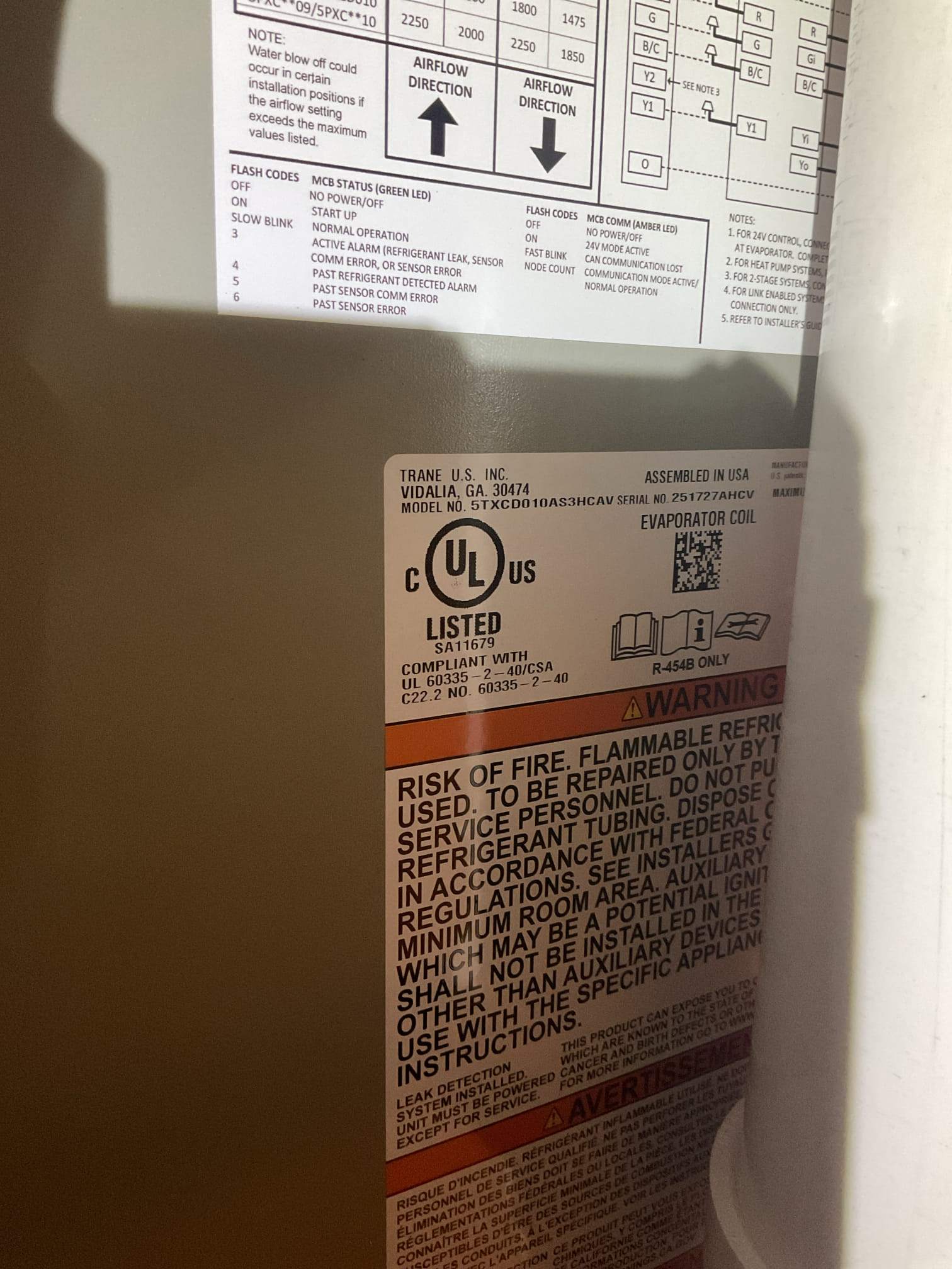 6/25/26 Dan 

I arrived to the customers home to service their 1 yr old trane  a/c system . I checked the wiring connections and the voltages . I checked and found the indoor air filter is good ,  the filter size is 20x25x4. I Inspected the indoor coil and tested the primary drain pan and cleared and tested the water drains and traps if applicable. I Took indoor temp splits at the return and the supply  and checked the blower motor condition and operation. I looked  at the outdoor unit wiring connections and voltages . I inspected  the outdoor components and checked my unit pressures by using super heat sub cool method.  System in good operating condition at this time. 
