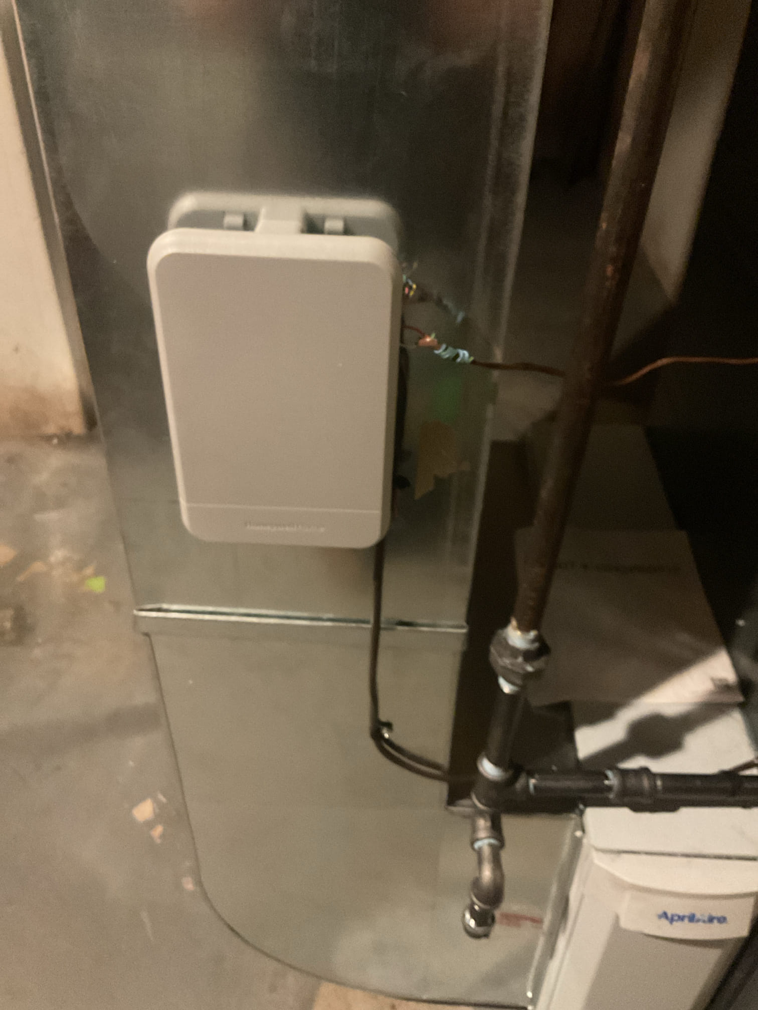 I arrived to the customers home to perform a Q.A. Inspection on there new Goodman  gas furnace and a/c system.  I started with checking the air filter , the filter size is 4I0 . I checked the overall neatness and performance of the newly installed system. I checked over all system accessories. I checked all my electrical connections and voltages. I water tested the drain line and tested all water safety devices. I inspected the exhaust and fresh air pipe for restrictions and bellies. I looked at the overall install of the outdoor a/c. I checked the system level and the level of the disconnect. Made sure all penetrations were sealed. Checked the electrical connections and checked for caps, and checked my refrigerant pressures. Everything is in good working order
