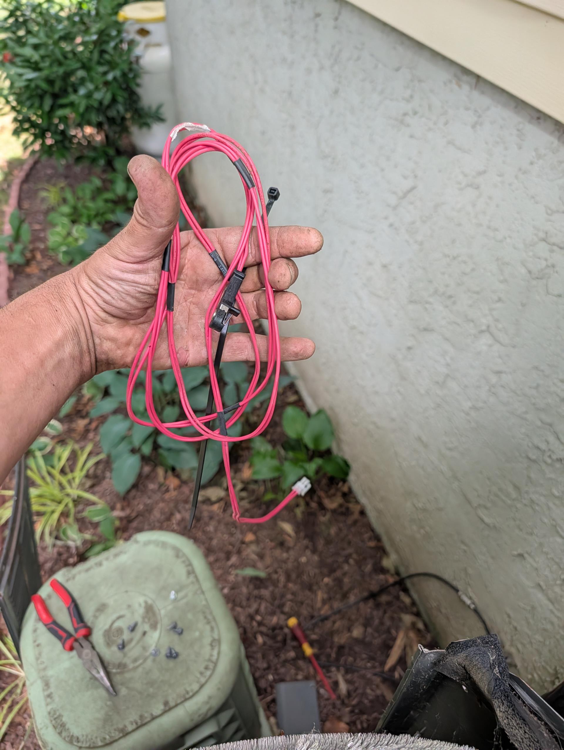 
Replaced compressor dome sensor.
Reading 10.6kohms at 75° Good
Reassembled outdoor unit. 
Went to thermostat>Settings>reboot. after reboot. No systems alert present. *Previously after reboot the “compressor dome sensor error” would immediately populate on display. Then after (3) attempts at cooling operation would go into “universal hard lockout”

Tested system in cooling. About 10 min. No error codes present
 
System Operating well at this time 


