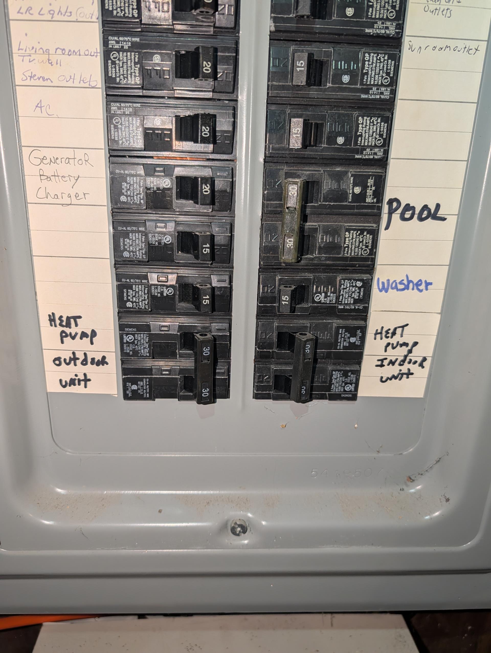 Completed AC tune up for Bosch inverter system.
Installed November 8, 2023

20x30x1 filter ok

Indoor and outdoor coils in good condition 
Inspected wiring, controls, electric motors and components; installed surge protector at air handler, installed surge protector at outdoor equipment disconnect per install contract. I did notice that the thermostat display “Cool On” is as acting up. Provided estimate for smart thermostat and replace thermostat under parts warranty (warranty expires November 2028) should homeowners need new thermostat. *We may have to use a FocusPro Thermostat instead of a T6 for the warranty replacement as T6s are being phased out. 
Measured temperature split and static pressure 
Inspected drains; cleared EZ trap.

Assessed refrigerant charge checked pressures. Good 

AC system operating well at this time. 

Homeowner would like estimate for plan membership for his wall mounted combi boiler. K2. Took photos of boiler and boiler nameplate and left estimate for gas He