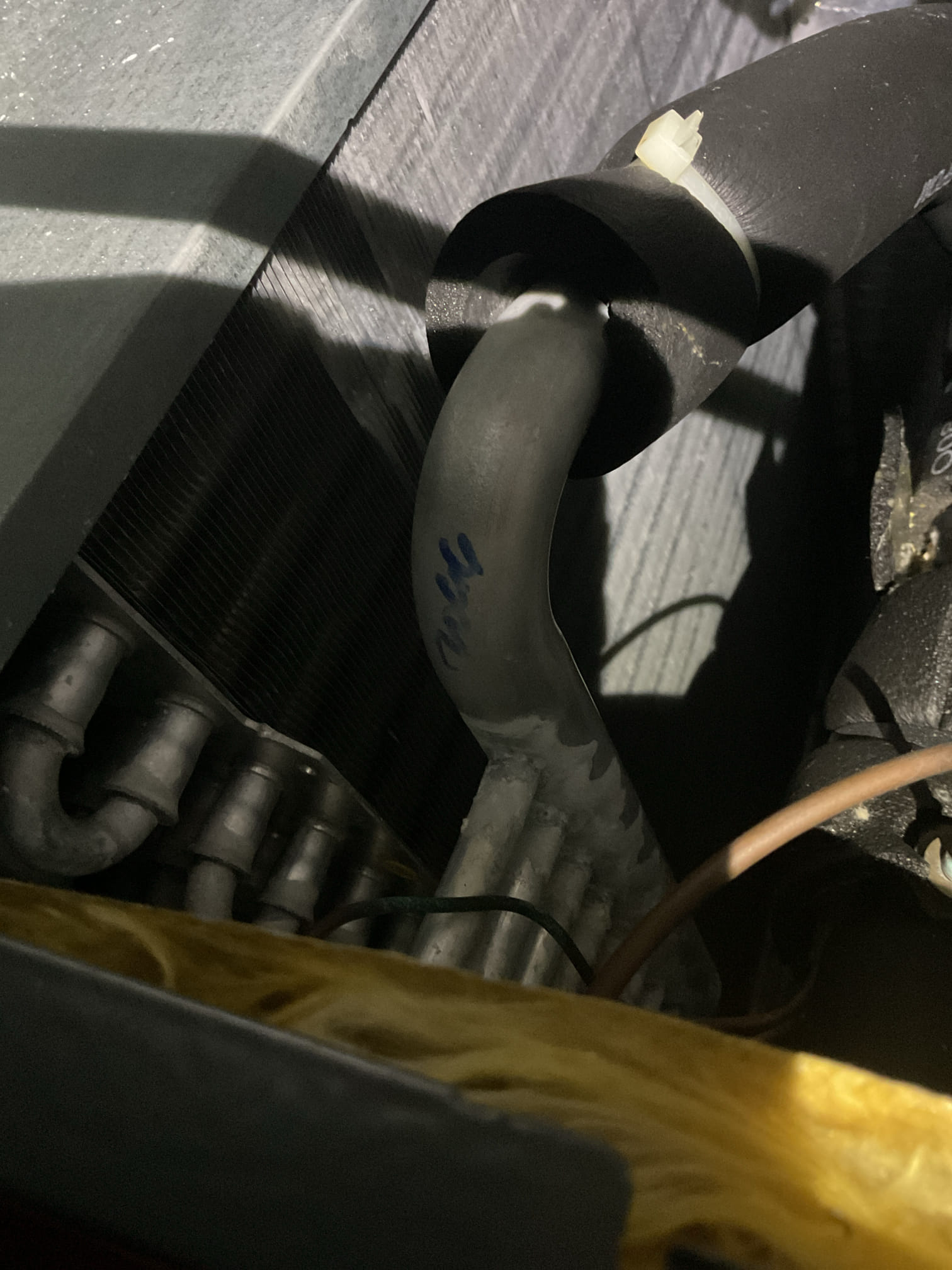 6/30/26 Dan 

I arrived to the customers home to service their 5 yr old Amana a/c system . I checked the wiring connections and the voltages . I checked and found the indoor air filteris good, the filter size is 213 AA. I Inspected the indoor coil and tested the primary drain pan and cleared and tested the water drains and traps if applicable. I Took indoor temp splits at the return and the supply  and checked the blower motor condition and operation. I looked  at the outdoor unit wiring connections and voltages . I inspected  the outdoor components and checked my unit pressures by using super heat sub cool method.  System in good operating condition at this time. 