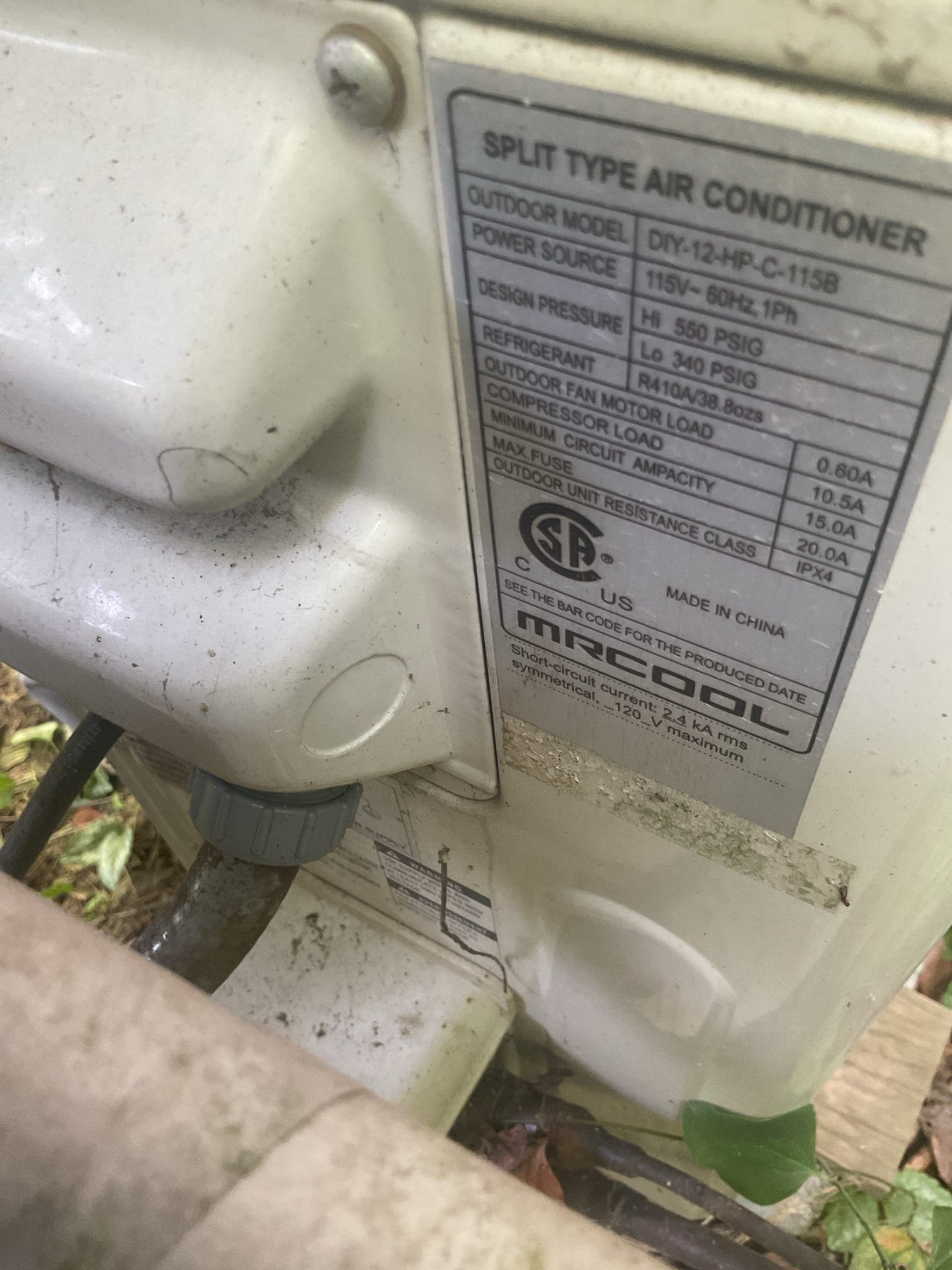 Luis 6-30-26
Customer called in for no cooling tree house ductless unit Mr cool.  Unit is about 8 to 10 year old. Indoor runs but no outdoor. Mice chewed on the cables and damaged the wires and components. We have very difficult time getting parts for this type of unit. I would recommend getting an estimate to replace system. Home comfort consultant to come tomorrow morning. 