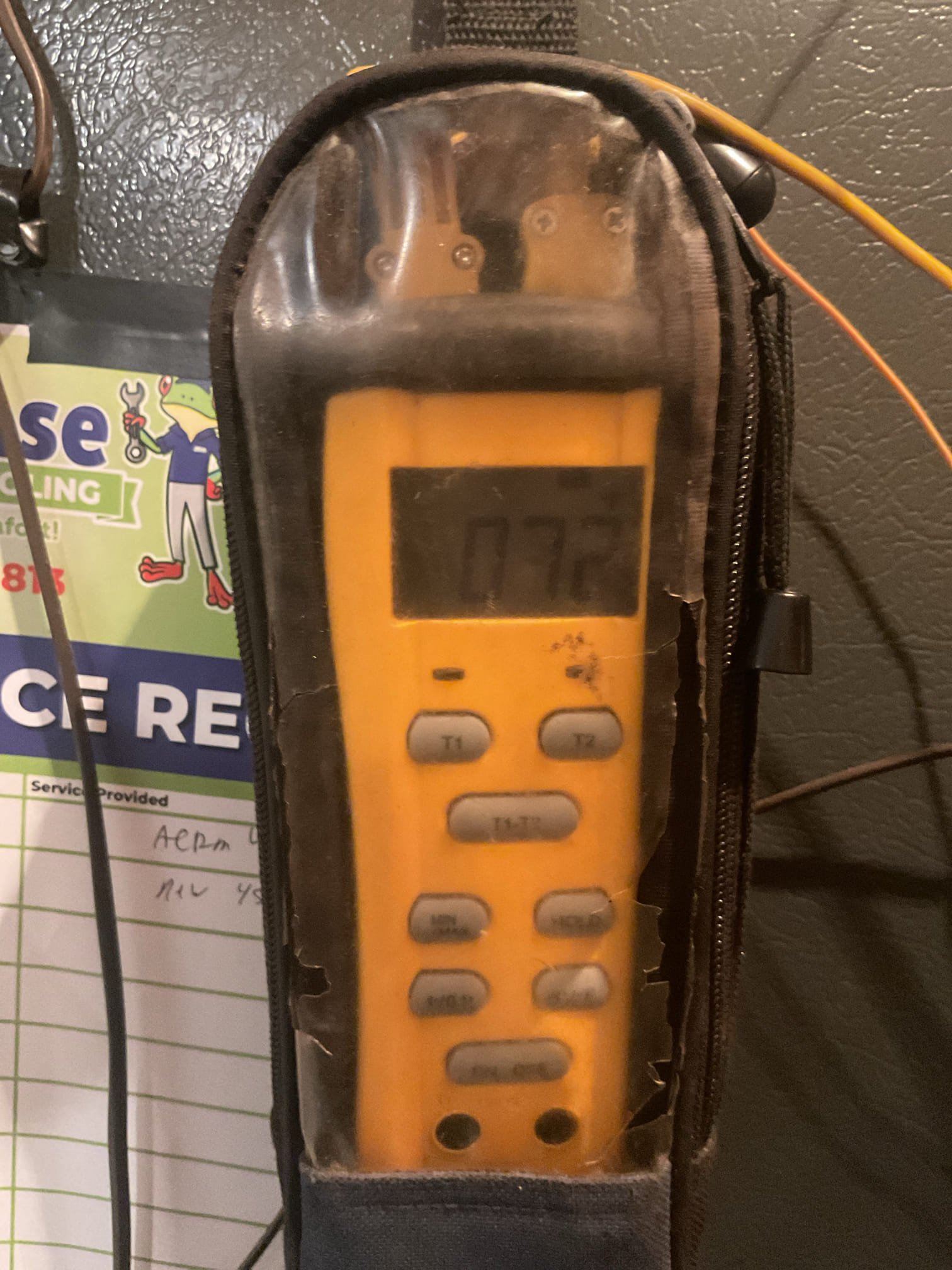 Luis 7-1-26 
Performed ac tune up on Daiken 3 ton ac unit from 2019. Check indoor and outdoor coils and components, inspect filter for indoor unit ok at this time flush drain test pump ok. Check supply and return air temperature ok. Check outdoor unit refrigerant pressures and electrical ok. There is not enough air circulation around outdoor coils due to walls on there sides and deck above it. I also noticed supply duct that feeds second and third floor is sweating, (we do see this a lot in this neighborhood) second floor not insulated and when system is running for longer period of times it condensates somewhere between second floor and third floor. I showed customer which duct is the issue. 