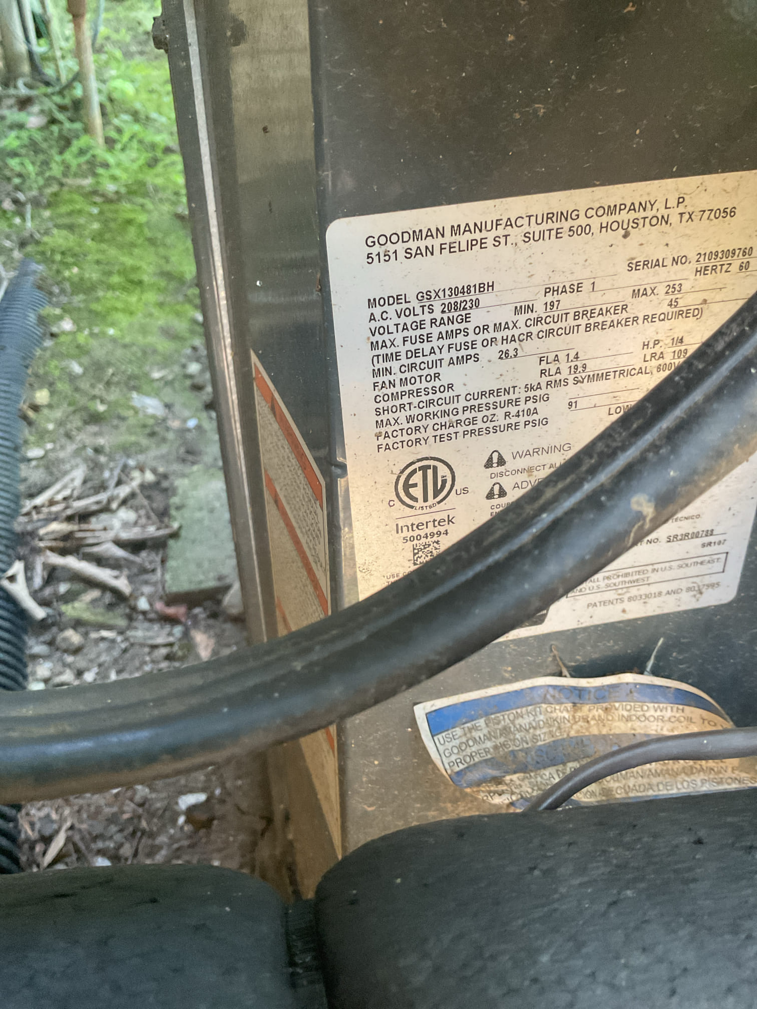 Dan 7/2/26 

I arrived to a system freezing up. Customer has an old R22 Bryant  coil that’s 38 yrs old  with a 5 yr old Goodman 410a a/c outside unit . Still with original copper and original piston metering device. Low on charge . Highly recommended replacing the whole system the furnace is original to the house as well . They are scheduled for an estimate at 12:00 to 1:00 today . I collected for my diagnostic fee paid by cc. 

The customer is aware that the system freezes up and leaks on the floor . 