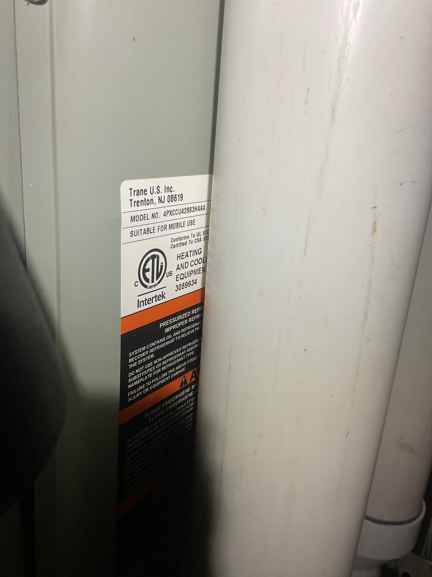 No cooling.

Made demand for cooling from thermostat as we were doing walkthrough of the house. Found compressor running but no indoor fan operation.

Found failed 15uF blower capacitor as cause.
Offered to replace the failed capacitor as well as plan membership. 
Homeowner agreed.
Replaced 15uF blower capacitor.
* I later determined that this is covered under Dibiase 2 year guarantee. Was replaced August 2024. 

After replacing blower capacitor, fan is operational. 
20x25x4 filter ok. 
Checked over system operations

Found system eqto be slightly low on refrigerant running at 5° Subcooling. Target is 10° (Superheat 24°)
Offer to charge system 1# r410A. Homeowner agreed.
Charged system 1# 2oz of refrigerant.

Final pressures 345/149 Subcooling 10° Superheat 16.3 Final temperature split (80-61=19°)
Checked electrics components of outdoor unit: Good

System operating well at this time. 

Homeowner paid for invoice today.
I realized after I collected payment that the blower caps was repla
