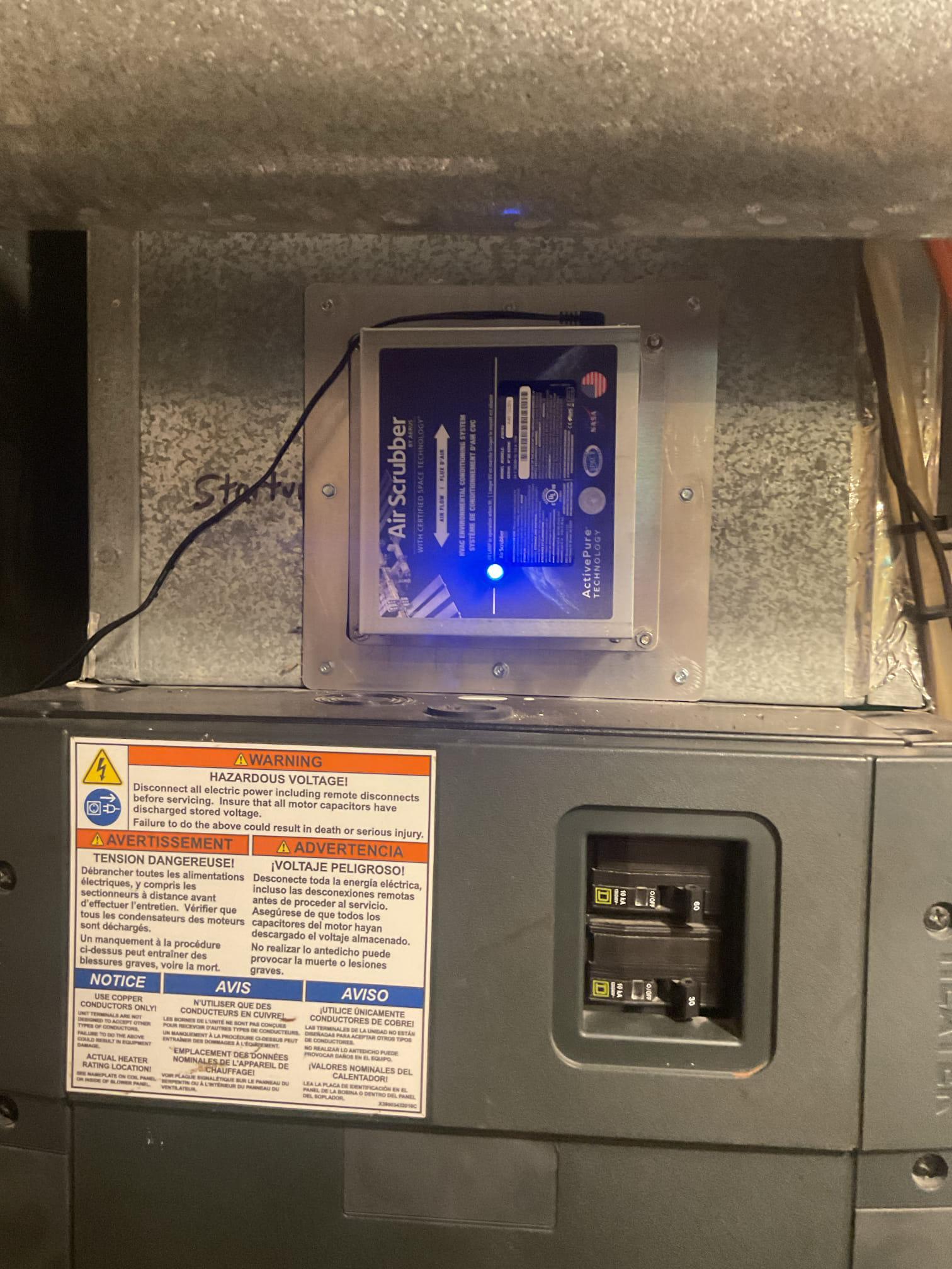 7/2/26 Dan 

I arrived to the customers home to service her 12 yr old trane a/c system.  . I checked the wiring connections and the voltages . I checked and replaced the indoor air filter , filter size is a 16x20x1.  I Inspected the indoor coil and tested the primary drain pan with water and flushed the drain line and cleared. I Took indoor temp splits at the return and the supply  and checked the blower motor condition and operation. I looked at the outdoor unit wiring connections and voltages . I inspected  the outdoor components and checked my unit pressures by using super heat sub cool method.  The system is currently operational but past normal life expectancy. Replacement of system is recommended in the near future. 

