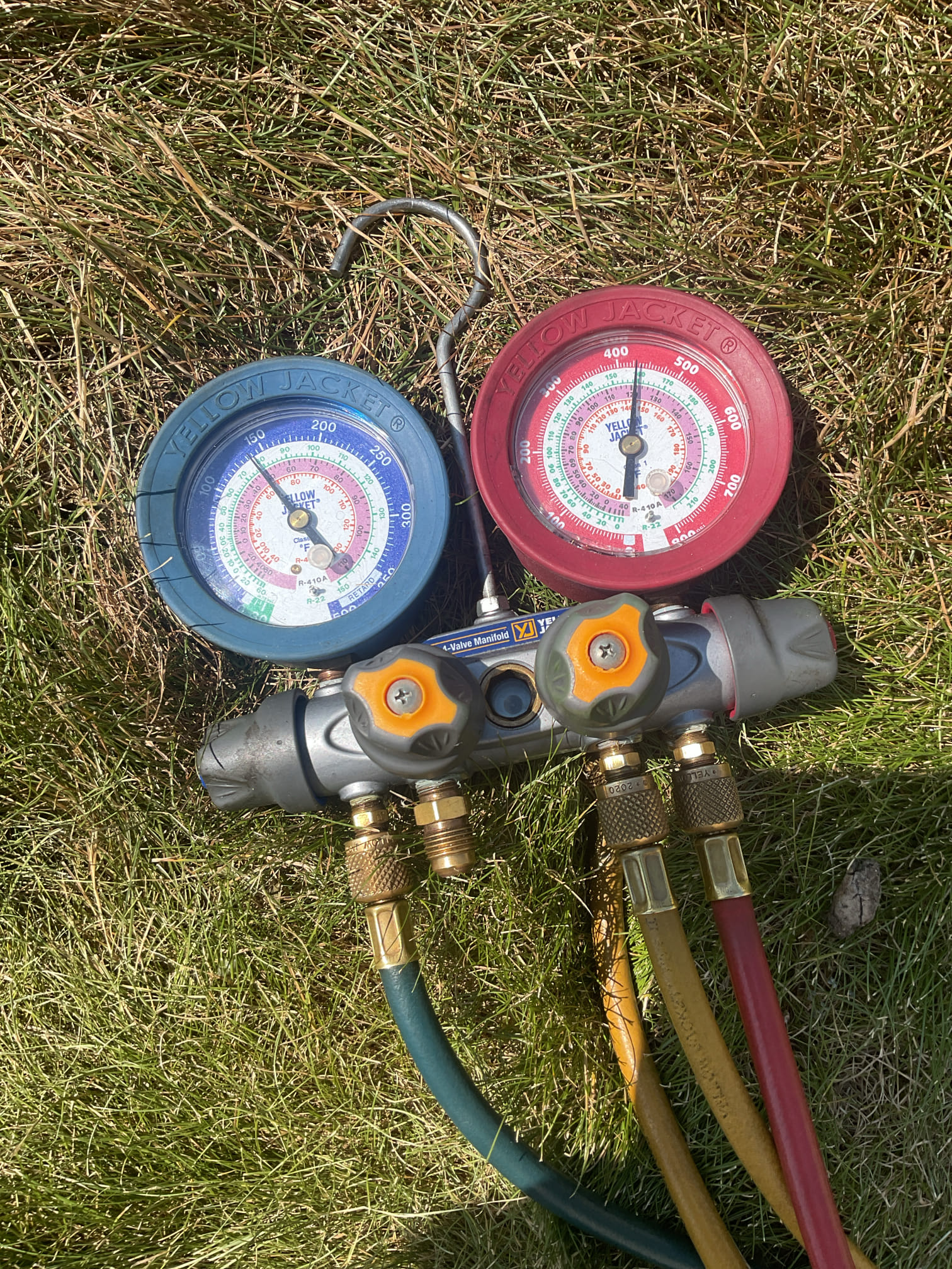 7/4/26 Dan 

I arrived for a no Cooling call on a lennox 16 yr old system. I started with inspecting the indoor unit. I confirmed that the filter was ok, made sure the blower motor runs , and that the indoor coil was free of ice or debri. I went outside and found a high limit reset was tripped. I reset it and checked my system operation. Found I have high head pressure over 500 psi. I could visibly see the outdoor coil was very dirty and needs to be cleaned to bring down the pressure. I quoted the customer for a coil cleaning and she approved. I cleaned the outdoor coil and tested system operation. I have 145 suction and 425 head. Everything is back up and running, the system is past life expectancy, but it is operational,  recommend replacing system in the near future. I collected for $ 434.00 she paid $400.00 cash and the $34.00 went on a cc.