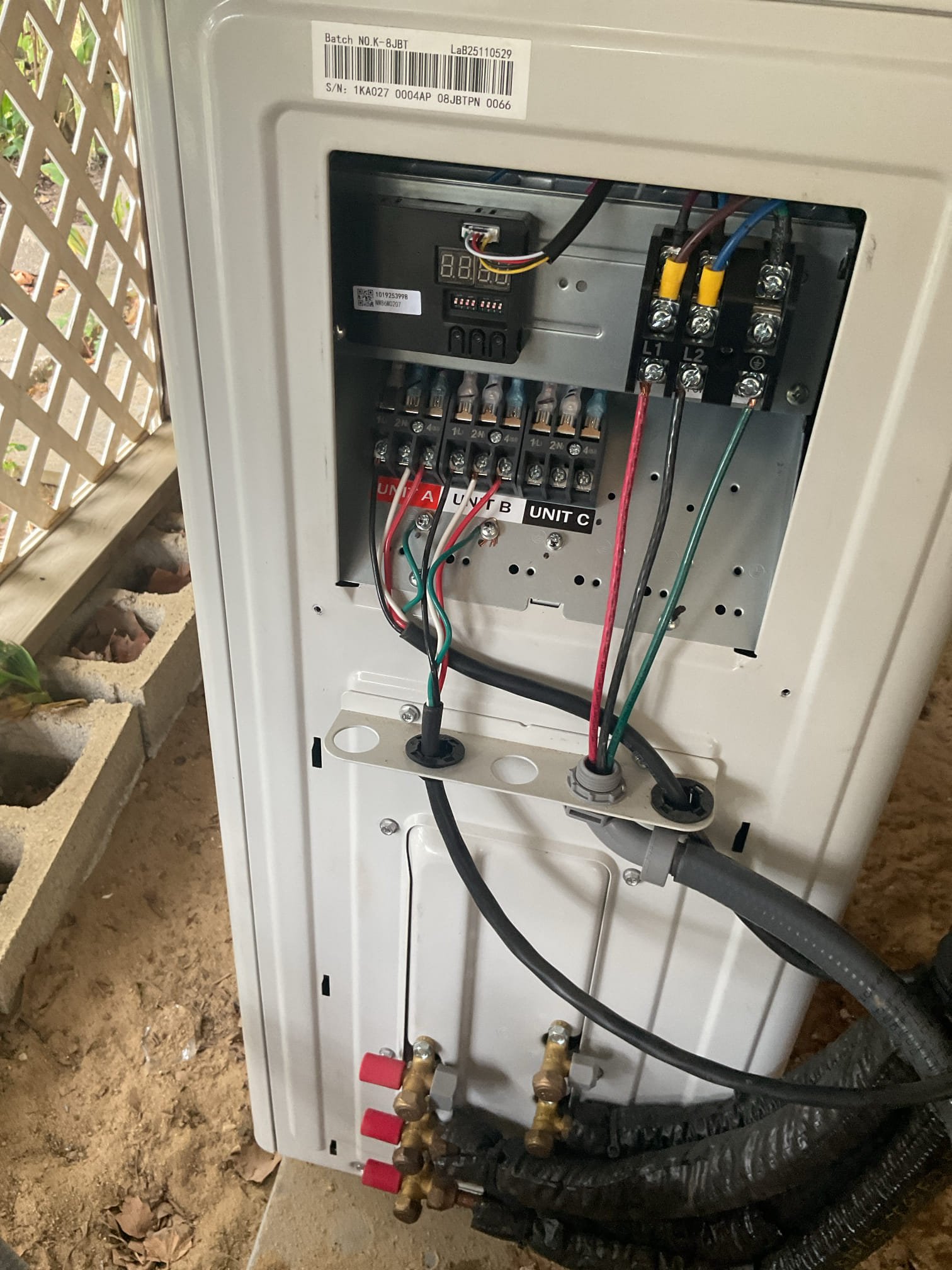 Luis 7-7-26
Performed quality assurance 
Check all indoor head and outdoor check all electrical 
Breaker needs to be 30 amp double pole. We need to come back to replace breaker currently 40 amp. 
I went over how to operate system. Customer might have other questions. Office to follow up. 