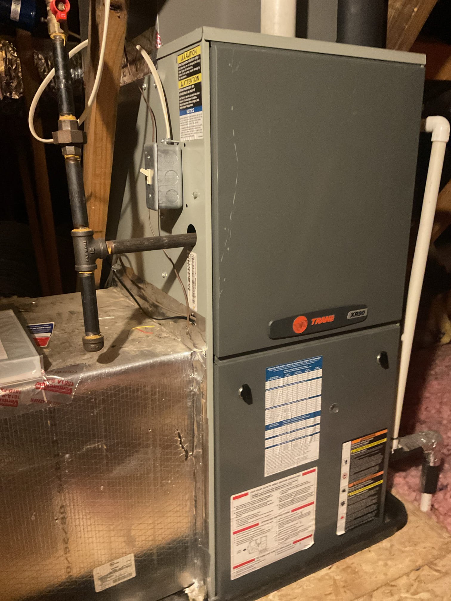 7/7/26 Dan comfort issue

I talked to the customer and she had said that they were very cold this winter on the second floor and the start of the summer very hot. When I got ready to go up in the attic for the second floor system, I did see that the emergency switch was off. I had the customer turn it on for me when I was up in the attic and I had power and the fan came on.
I started by looking at the air filters, the blower motor operation and made sure that the indoor coil had no ice or debris on it. I went to the outdoor unit and inspected the system components and made sure the system has pressure. I turned the system on cooling and tested system operation. Everything is in good shape. It is up and running right now. I collected for my diagnostic fees. I did leave an estimate for a water safety in the attic for the secondary pan , and an estimate for contracts for both systems. I collected for $171.00 for today’s service paid by check # 123