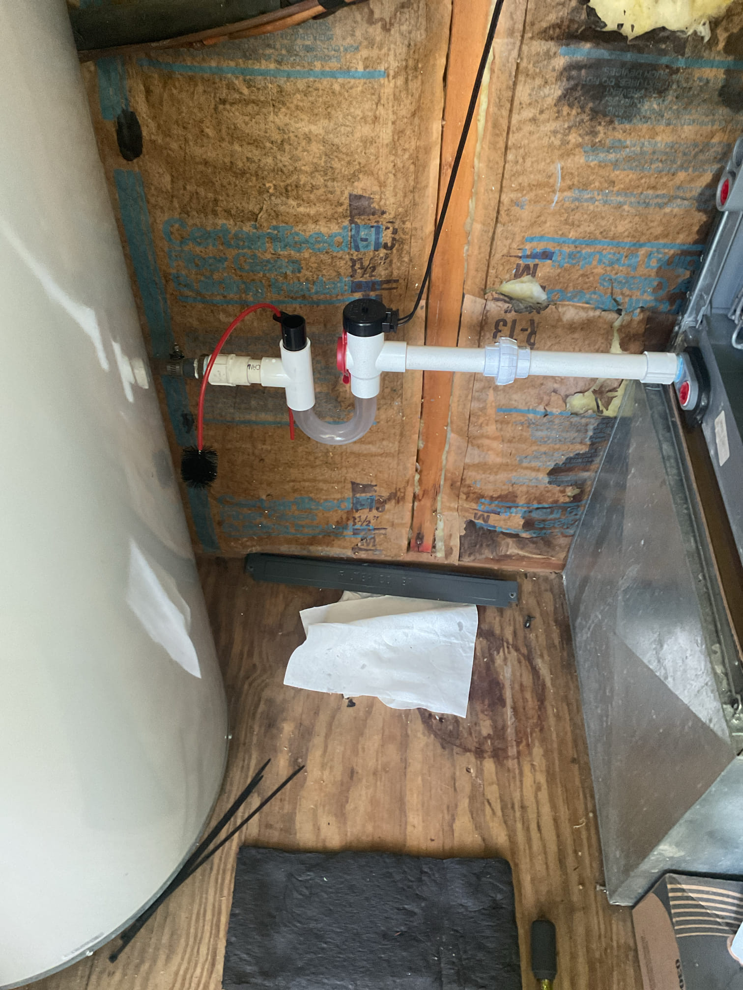 7/8/26 Dan 

I arrived to the customers home to service their 2 yr old Goodman a/c system . I checked the wiring connections and the voltages . I checked and found the indoor air filter is ok  , the filter size is 16x20x1. I  Inspected the indoor coil and tested the primary drain pan and cleared and tested the water drains and traps if applicable. I did sell a (ez trap ) and installed during the check up. This will help prevent any other water damage. I Took indoor temp splits at the return and the supply  and checked the blower motor condition and operation. I looked  at the outdoor unit wiring connections and voltages . I inspected  the outdoor components and checked my unit pressures by using super heat sub cool method.  System in good operating condition at this time. Collected for $392.29 paid by cc
