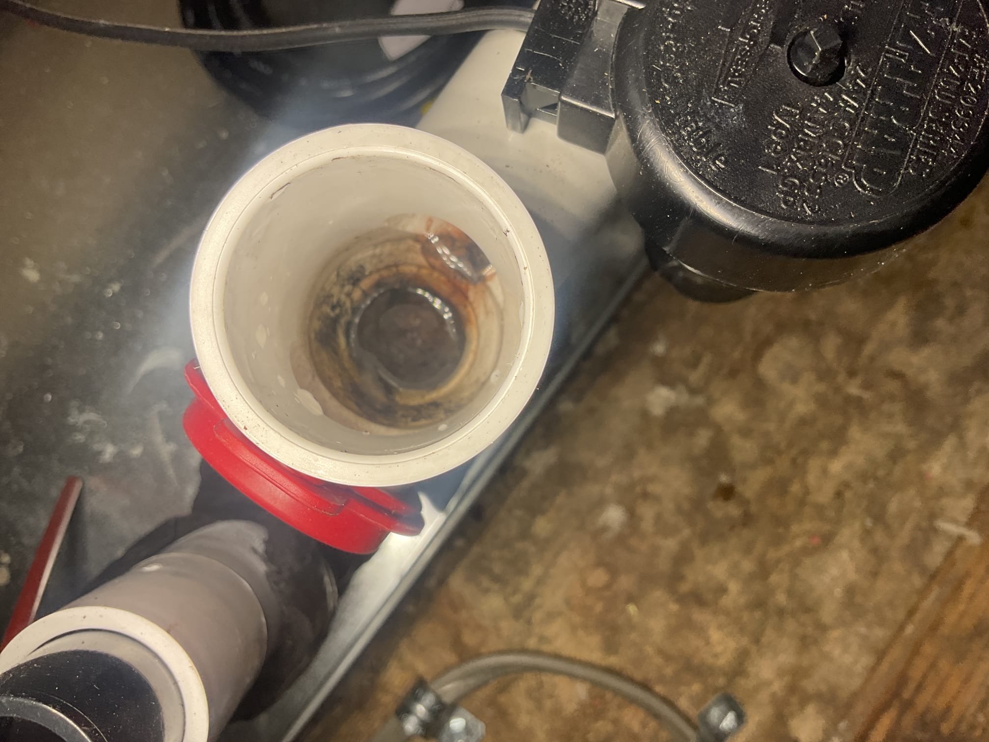 7/8/26. Fully assessed no cooling situation. Found thermostat was going blank every so often. Went up in attic and found dirt in drain line that was causing the ez trap float switch to shut off the system. Tried calling several phone numbers to get a hold of someone to talk about the clogged drain line this is not covered under warranty our office to bill out. Cleared drain line. 