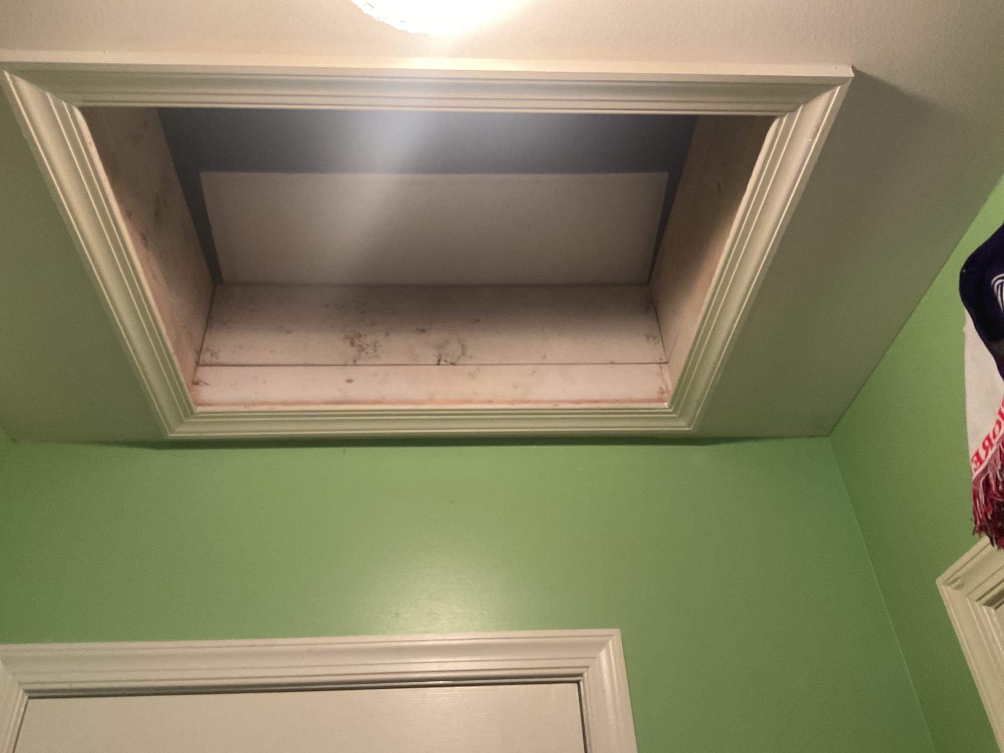 7/9/26. Performed quality assurance on recently installed Goodman gas furnace a/c. Checked all electrical connections and components. Checked temperature split. Checked r-32 refrigerant pressures and temperatures. Found that we will need to return with some 3/4” pipe insulation and foam tape to insulate both traps and some of the pipping before this upcoming winter. Spackled ding in halway, ( homeowner is going to paint herself). Rescured trim at attic opening with nail gun and used white caulking for nail heads. A/c system is working properly at quality assurance check. 
