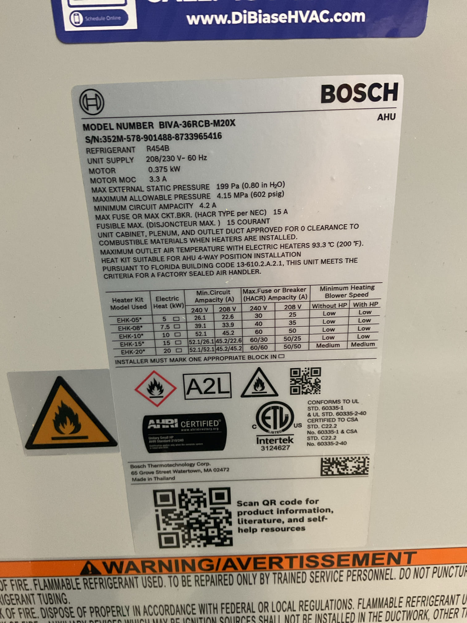 7/9/26 Dan 


I Arrived to the customers home for a Q.A INSPECTION on a new Bosch heat pump system. I checked all my electrical connections and voltages . I made sure all wiring and connections were completed in a neatly manner. I checked the air filter and replaced if needed filter size is a 18x20x1. I made sure the system had all the proper accessories tied into the equipment. I Inspected the indoor coil and tested the drain line .  I looked at the outdoor heat pump and checked my wiring and checked the level of the disconnect and the heat pump.  Inspected the outdoor components and unit pressures. Everything is in good working order. 

 
