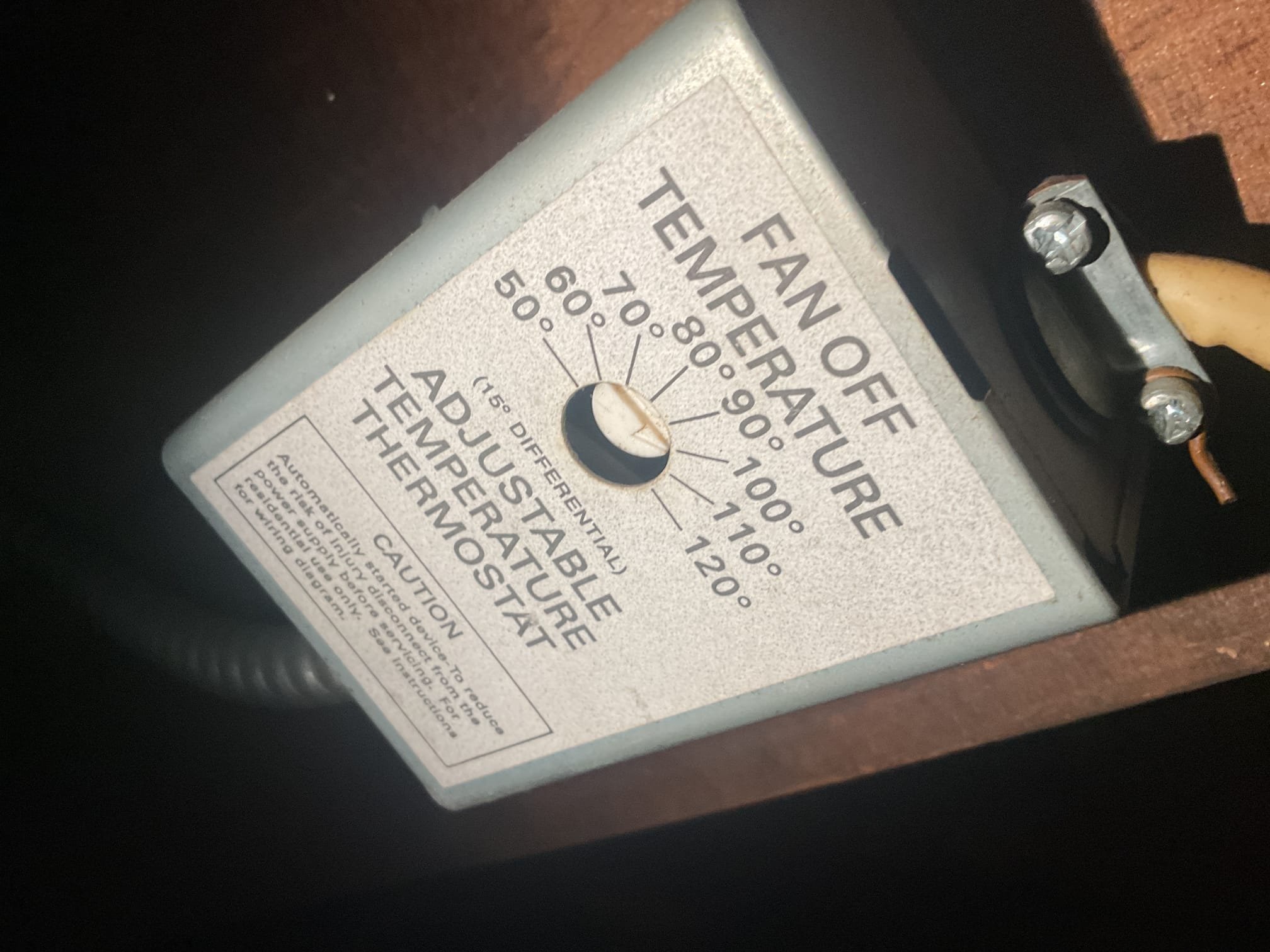 7/9/26. Took photos and measurements of attic fan. Blade itself is a (4) blade at 12 1/2” max. 