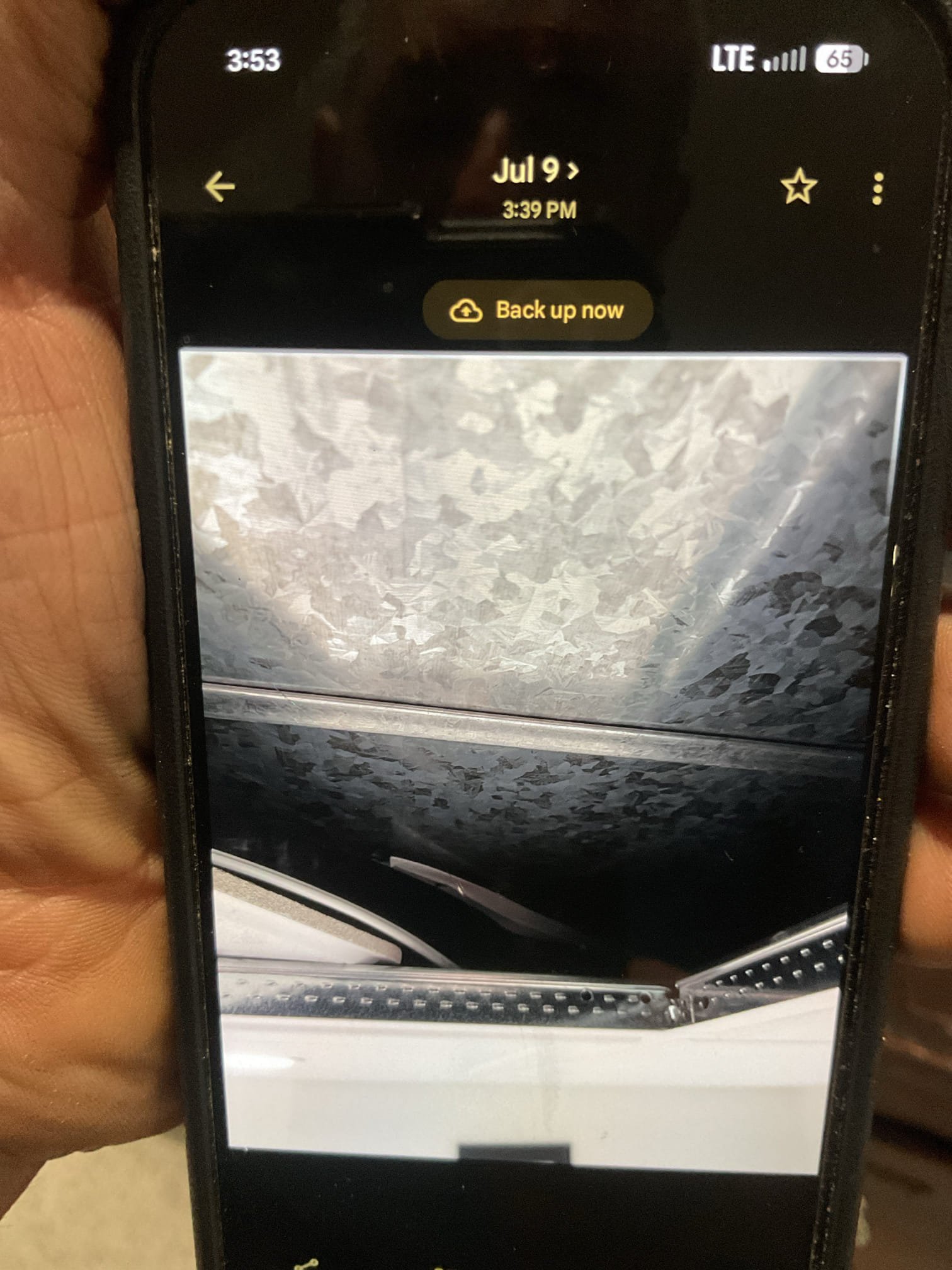 Issue is uninsulated ducts are sweating on top of new drop ceiling tiles. 
Happens on hot days. 

2nd Floor Duct dimensions are 8x24” 
He has tried bubble wrapping it himself. It only sags.
Ideally the  cuz drop ceiling needs to be removed or taken apart enough to be able wrap what sections we can.

Relative humidity was 62% measured by my psychrometer. 
I encouraged him to use his plug in dehumidifier but set to 50% or 55%. Which will help. 

Also replaced dirty 16x20x1 filter. I offered to do AC tune up, He has another company doing the AC tune up soon. 

I took as many photos as I could. I recommend site visit from management to give quote for wrapping ducts and installing dehumidifier.
