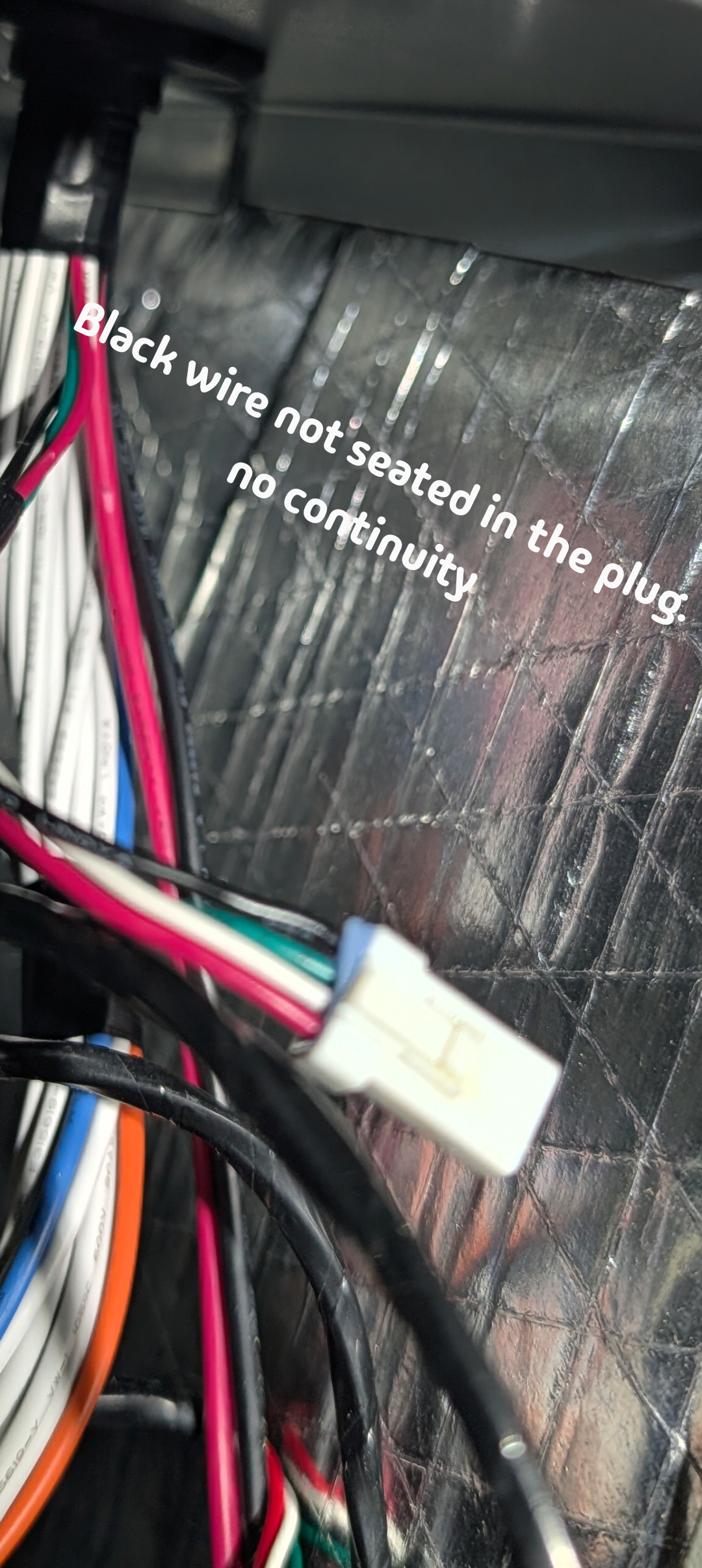 Found “3 Flash” on refrigerant mitigation control board which means “active alert leak or communication.
Conducted electronic leak search. No leaks detected. 
Replaced sensor.
There are a total of (2) molex connectors between A2L sensor and mitigation board. The black wire “GND” was not properly seated within the smaller white molex plug and therefore there was no continuity through the black sensor wire. I decided to remove this smaller molex plug and wire nut the connections instead to avoid any nuisance issues with wires not making proper contact. 
After making new connections I made sure there was continuity through each of the (4)A2L sensor wires. Also pulled on the wires to try to uncover any issues with wire itself.
System ran with no issue after this.
The mitigation board will display “5 flash” which means “past sensor communication error”
The part number for the A2L harness is 

Temperature split 21°