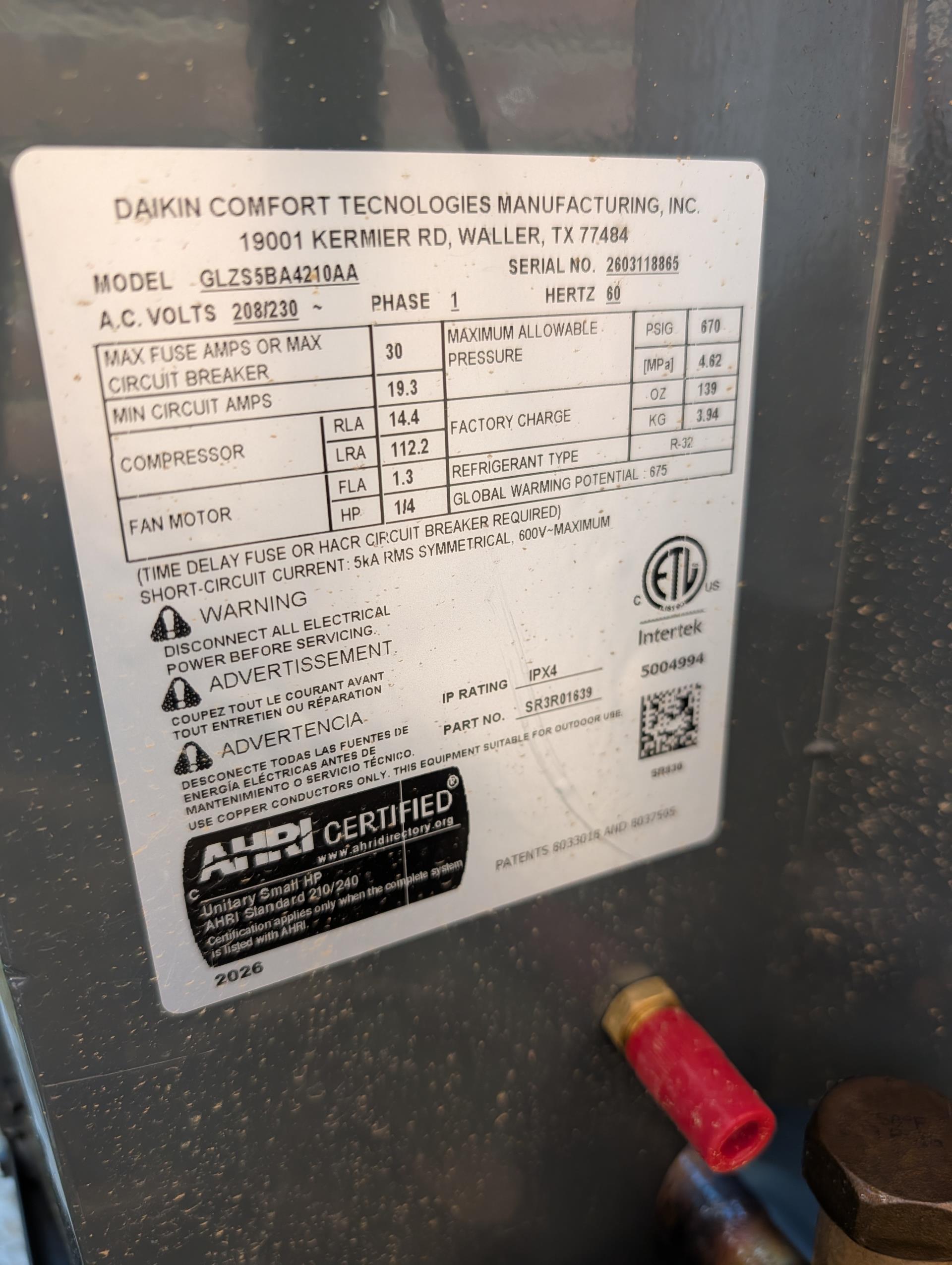Completed QA for 3.5 Heat pump with (3) Zones

Inspected all aspects of install: mechanical, wiring, controls, etc. 

Made the electric heal kit 5KW and the air handler breaker 30A.
Updated CoolCloud Heat kit size as 5kW
Cannot pull a new 10/2 for outdoor unit 
Found slightly low superheat so adjusted superheat spring accordingly

 Final refrigerant data with all (3) Zones calling for cooling: 332/123 11° SC 7.5° SH

Made sure zoning is operating properly. 
Fpm measured with anemometer with all zones open 330-347 fpm at first floor zone, with other (2) zones closed (420-455 fpm)

Homeowner is concerned with the amount of airflow on second floor.
On July 4th while returning home from South Carolina he made done for cooling setpoint 72° it did not drop below 80°

Install fails QA we were out 2X after install addressing issues. 