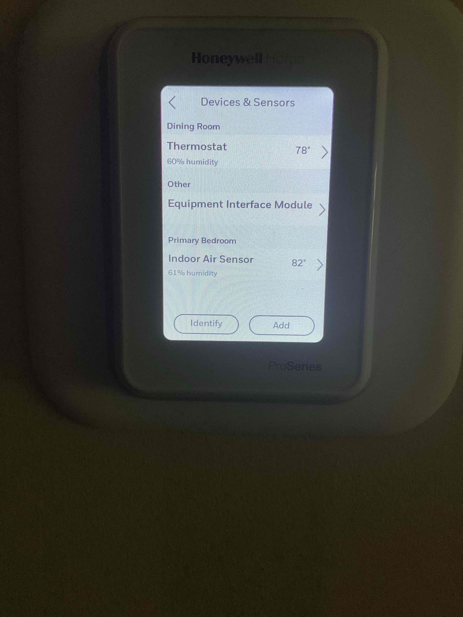 7/15/26 Dan 

I arrived to replace a warranty Honeywell sensor. Old sensor wouldn’t link with the thermostat anymore. I linked a new warranty sensor, and tested. Sensor is now registered in the thermostat under linked equipment. No charge warranty . 