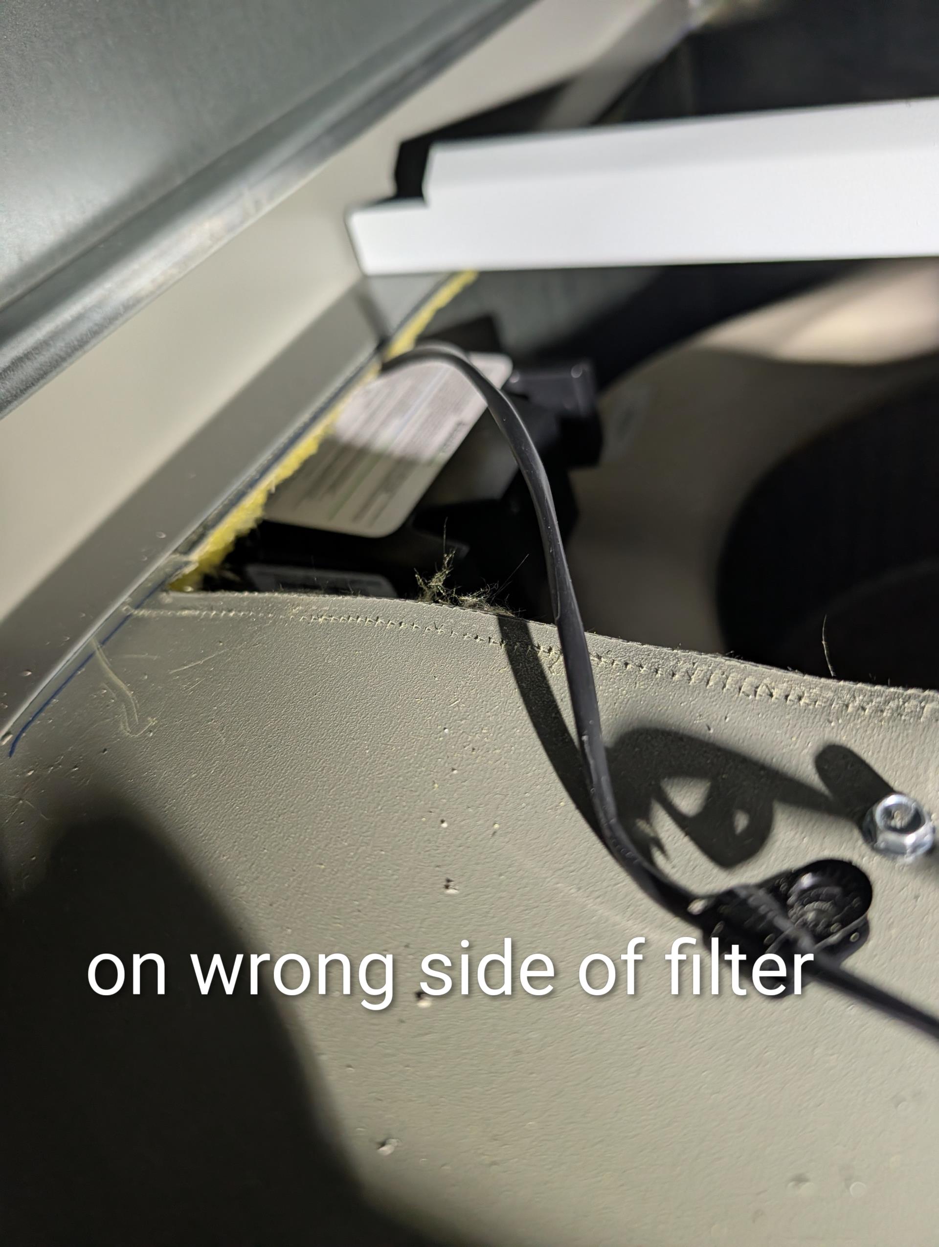 Found the original Ionizer in the blower compartment.
Had to remove filter to see it.
Mounted it I. The correct spot and wired to the transformer. I also added a 3A fuse to the transformer.
Tested system.
Both zones maintaining setpoint 73°

Will return unused Enhance Ion to shop. 