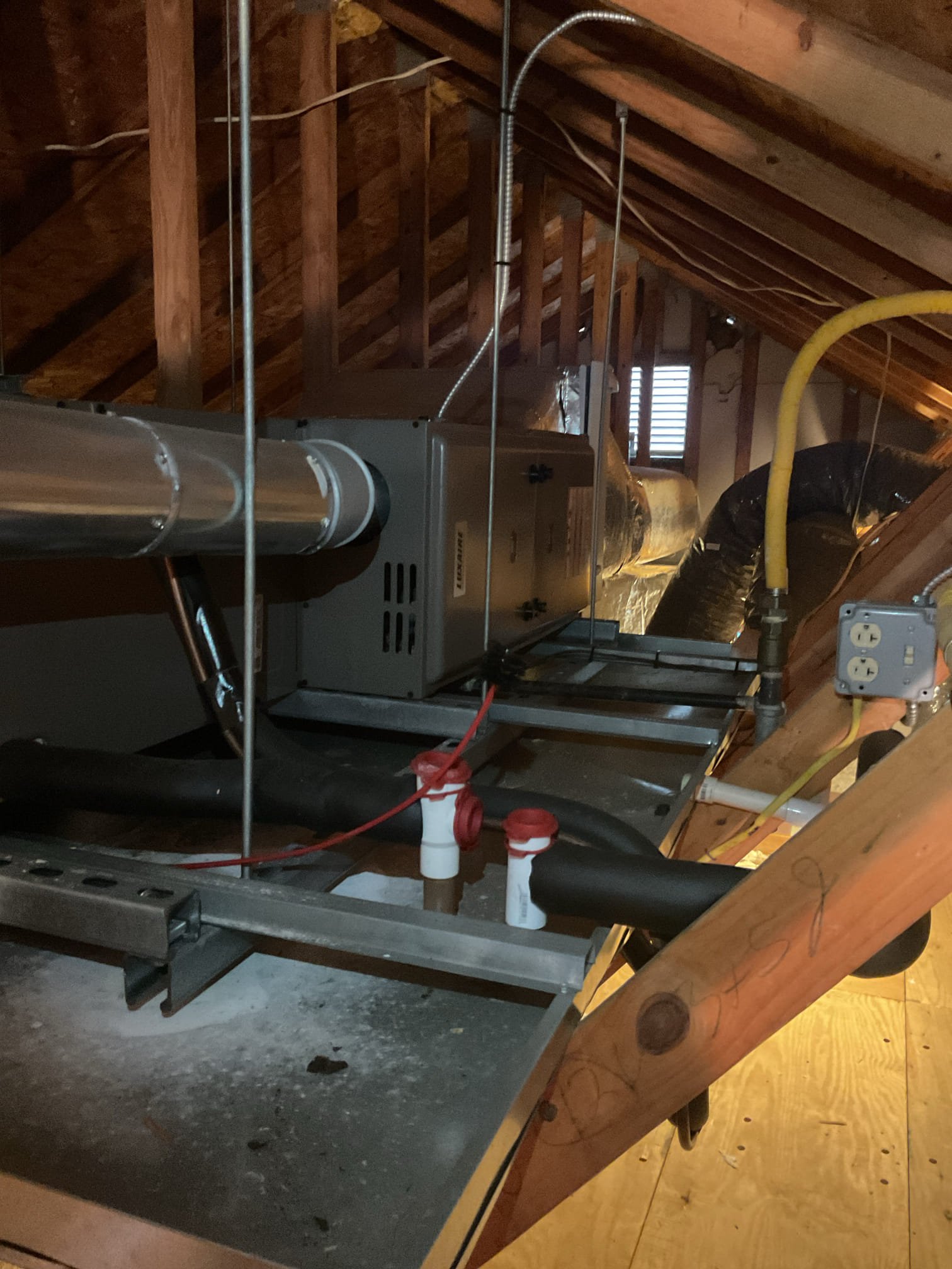 Luis 7-16-26
Customer called in for no cooling attic system heater 80% heater whir 2.5 ton ac unit. Indoor unit runs, outdoor unit also runs. Check system operation found unit running on vacuum, system has major leak. Unit is from 2012. I talked to customer about issues, system will need around 7 to 10 k to fully fix system. I would recommend getting an estimate to replace system before any repairs. Customer does want to get an estimate for new attic system. Home comfort consultant to come later on today. 
• No obligation quote to replace system
• A Comfort Specialist will provide several options to suit your comfort needs and budget
• New equipment can offer better reliability, greater efficiency and improved comfort
• Higher efficiency models run quieter and cost less to operate
• Gain peace of mind with manufacturer and service provider warranties