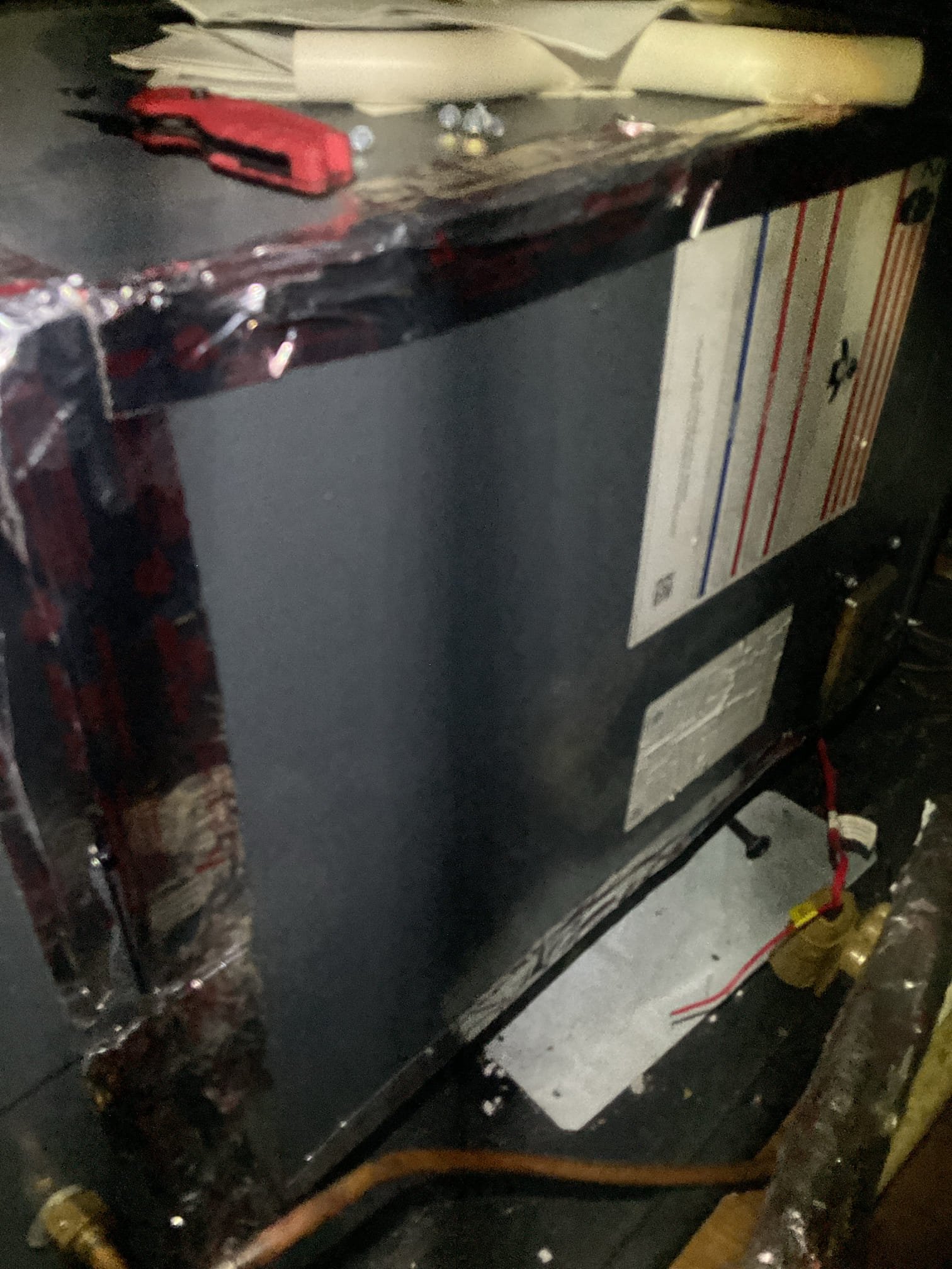 
7/16/26 Dan 

I arrived for no cooling on a 4 -5 yr old Goodman straight a/c system in an attic. 
I started by looking at the air filter, its good filter size is a 24x24x1 . I checked the blower motor operation and made sure that the indoor coil had no ice or debris on it. I went to the outdoor unit and inspected the system components and made sure the system has pressure. I found the pressure is very low my sh is 68° and my sc is 0° i did look to see if the Goodman unit has a manufacturing warranty it’s till 2031. I gave the customer 6 different refrigeration repair options under a labor charge warranty . They will look over all their options with their son to see what makes sense , and they will get back to us. I collected $99.00 for today’s diagnostic fee paid by check number 1712. Customers are where that the system is still down. They do have a few small window units they can use.