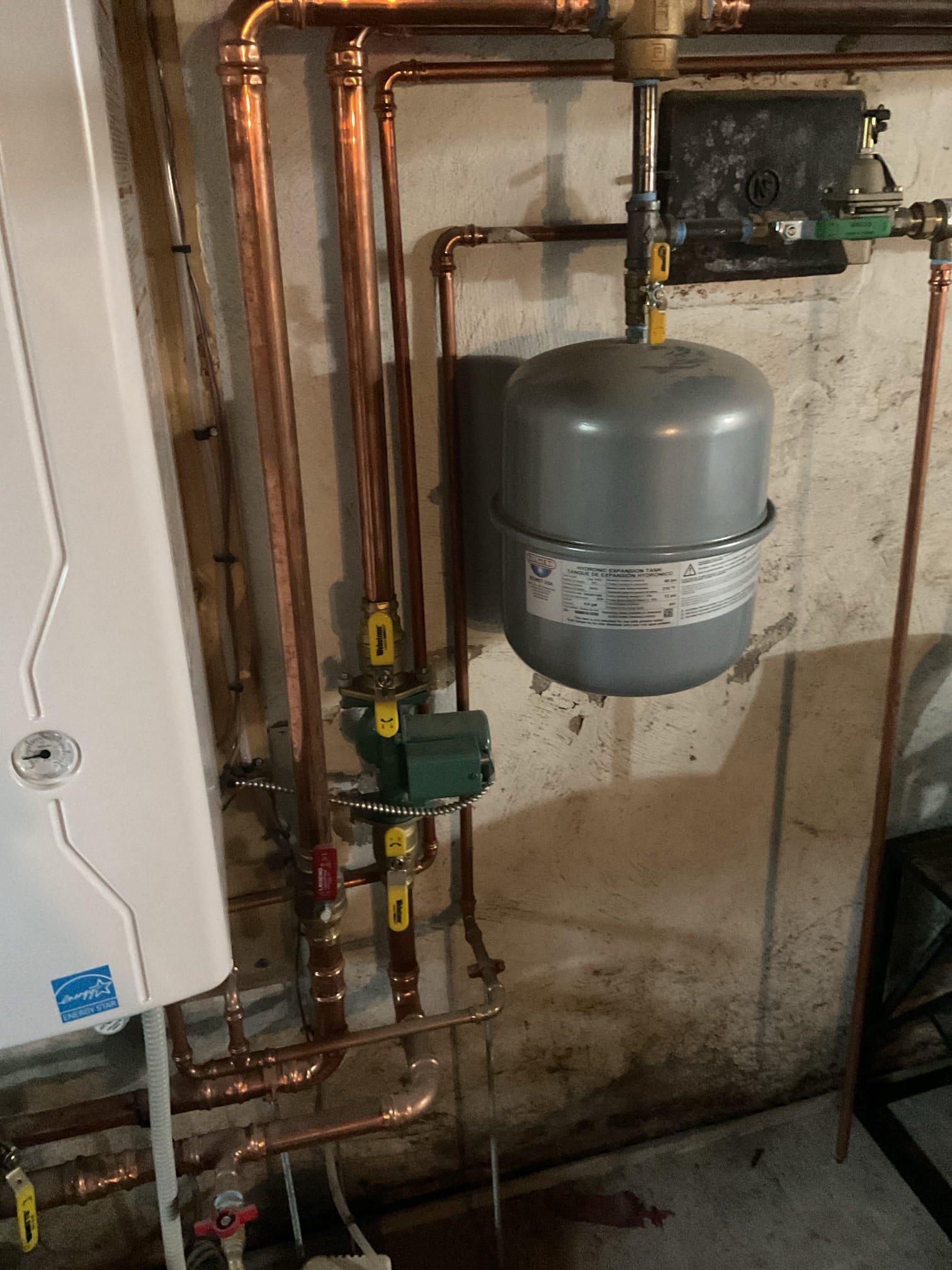 7/17/26 fully assessed heating situation with radiators getting hot during summertime. Checked over settings in the boiler. Found Honeywell t-4 thermostat was set to a schedule possibly bring on the heat when it shouldn’t be. Replaced Honeywell t-4 thermostat and tested operation. Set up thermostat as non programmable. Gas combi boiler is working properly at time of service. 


