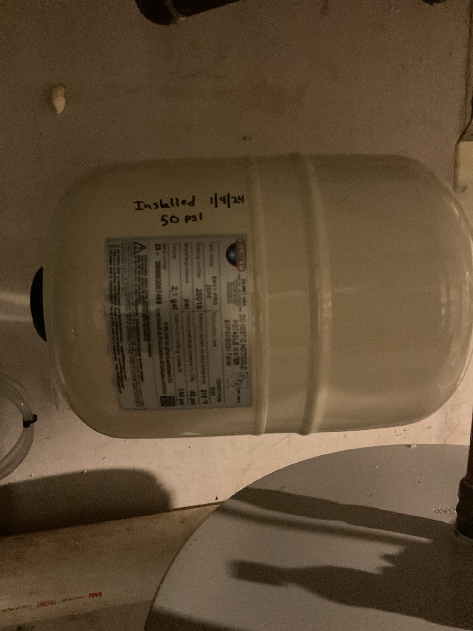 I arrived for a 50 gallon electric hot water heater not working not producing hot water. I found I found the breaker was tripped. I checked my water pressure checked both elements and thermostats. My top element was OK. The bottom element was failed. I gave the customer a few options. I gave her the option to replace the element and I gave her an option for a water heater replacement talking with the customer. She decided on going with a new water heater, she is scheduled for Monday. We did take an extra three hours off the water heater purchase, for the meantime, the bottom element and capped off so she will least have a little bit of warm water for the weekend. Please collect full payment for the water heater when completed I collected for my diagnostic fees for looking over the water heater and capping off the bottom element . Total due for today is $171.00 paid by cc. 