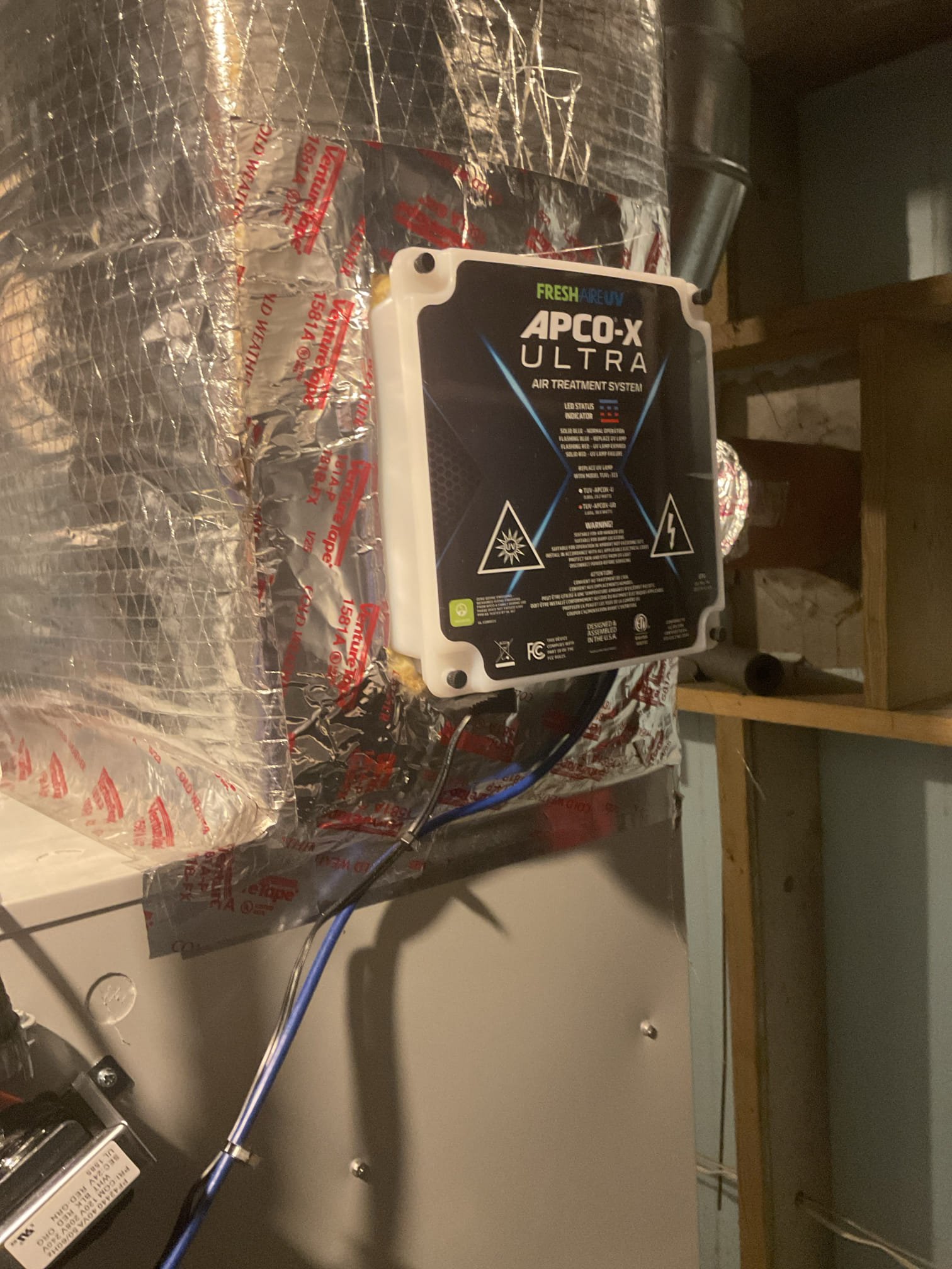 Luis 7-20-26 


Installation of Apco-X Ultra Air Purification System AND UV Treatment System for indoor coil to eliminate and reduce odors, VOCs, germs, dust, and microbial growth to protect health of home and HVAC equipment.
Lifetime warranty on parts except UV lamp
3 year warranty on UV lamps
2 year labor warranty through DiBiase Heating & Cooling