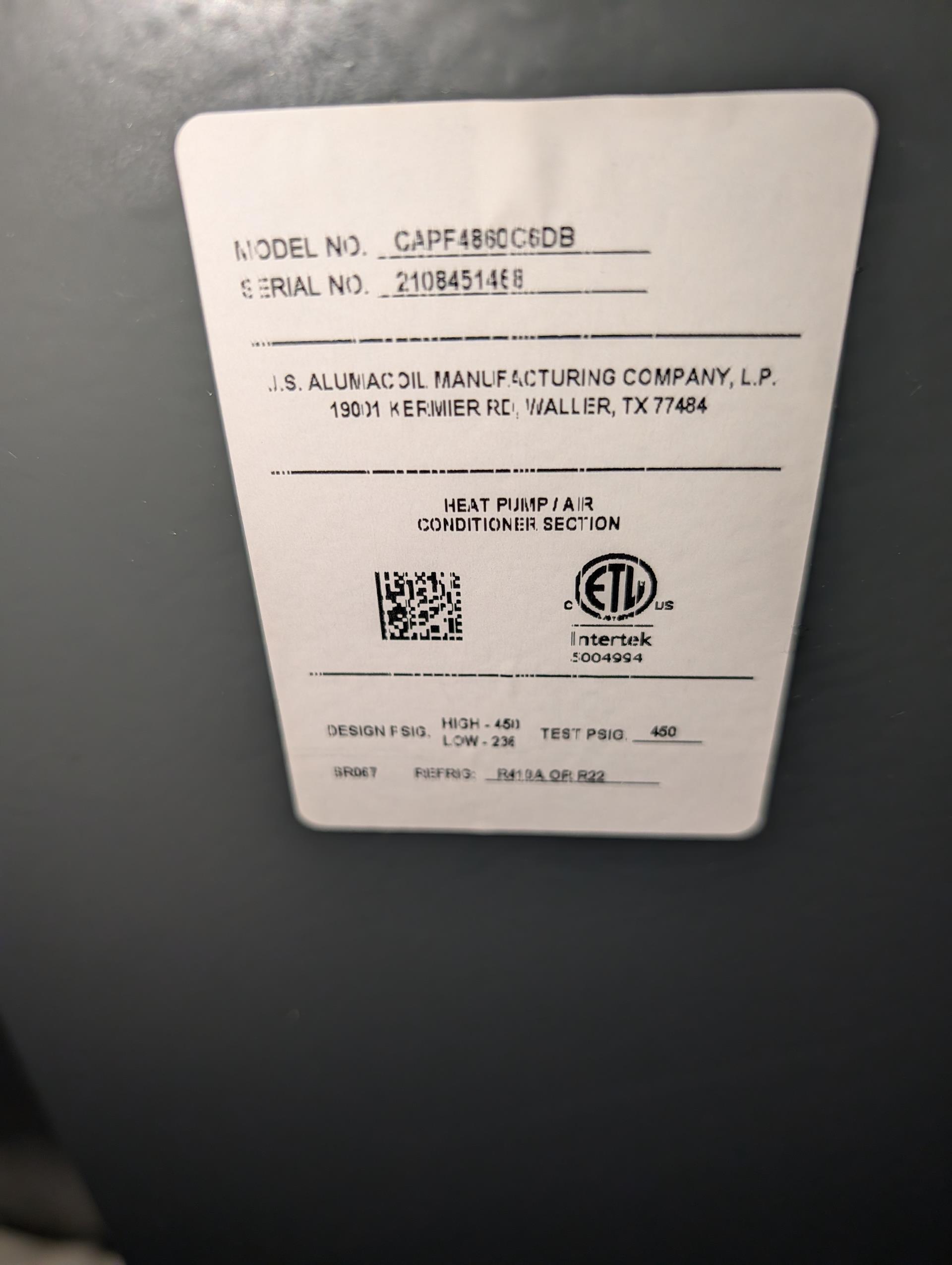 Completed (2) AC tune ups
3rd Fl/Attic 2 Ton Amana AC/Air handler system
1st Floor is 3.5 Ton AC/Gas Furnace upflow in based

Replaced 20x20x1 filter in ceiling grille for 3rd Fl system
Replaced 16x25x1 filter at basement system

For each system:

Indoor coils in good condition; cleaned outdoor coils with water
Inspected wiring, controls, electric motors and components; left estimates for surge protectors ; only the indoor equipment for 1st floor system currently has surge protector
Measured temperature split and static pressure 
Inspected drains; cleared EZ traps; tested basement pump. Left an email estimate for WiFi flood prevention monitor with switch, if water is ever detected by the monitor (on floor with leak sensing rope around perimeter of unit
Checked integrity of compressor motor (mega ohm test)

Assessed refrigerant charge checked pressures: Both ok

Both AC systems operating well at this time. 
