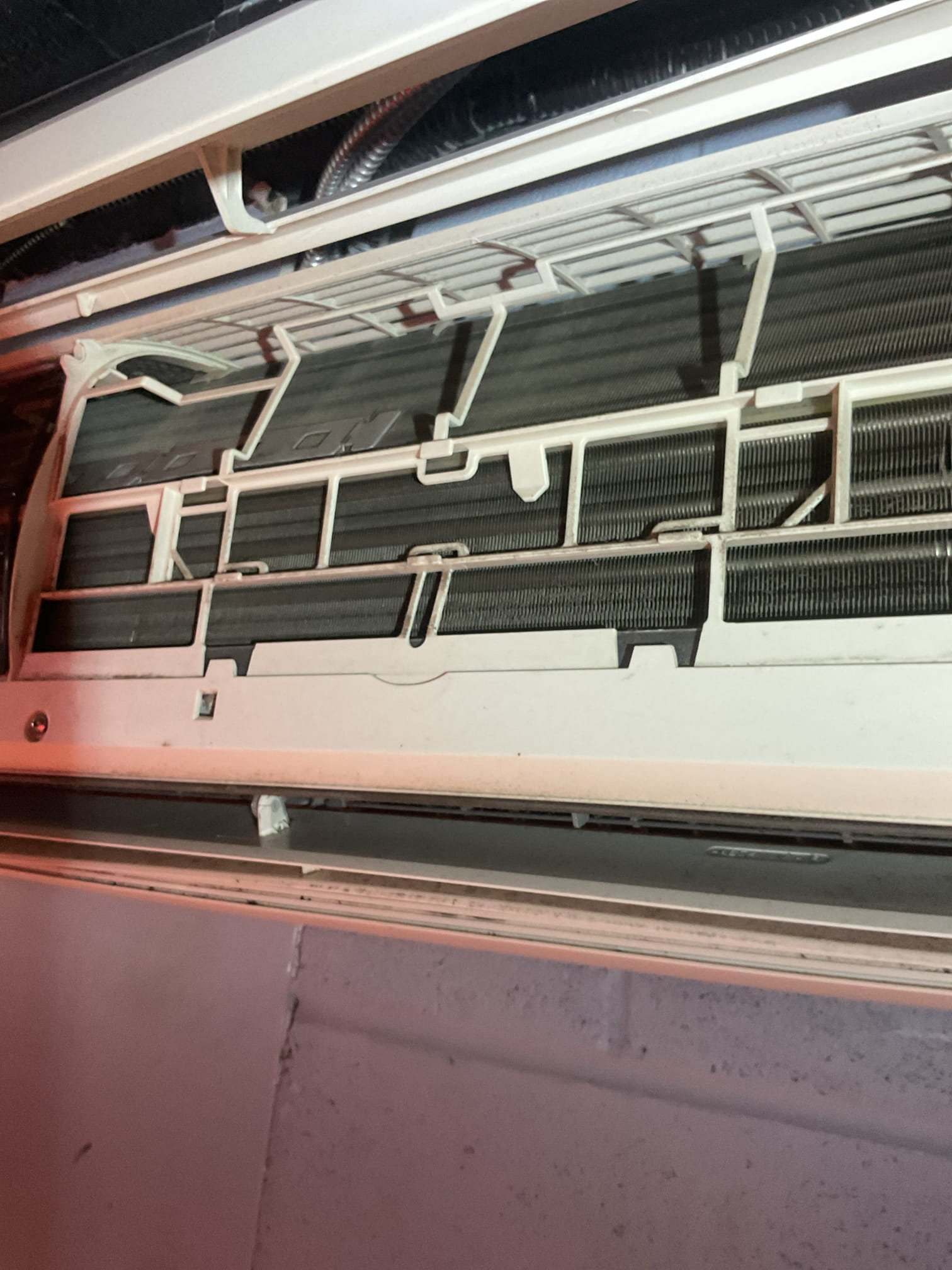 Completed AC tune ups for Student lounge.

*The back room unit has been down since April 2023 has a failed condenser fan motor. Sent email estimate to replace failed motor.

The front system filters are clean.
Temperature split 19°
Refrigerant data 137 psi 1.7SH

Front side System operating well at this time. 
Back side system is still inoperable
 

Provided estimate to deep clean indoor head. 
