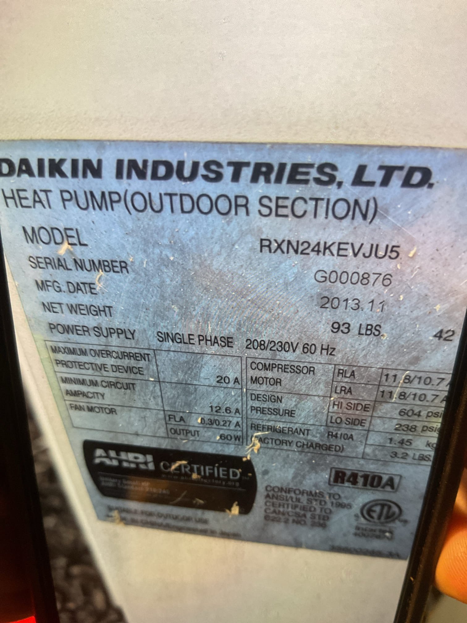 Completed AC tune ups for Student lounge.

*The back room unit has been down since April 2023 has a failed condenser fan motor. Sent email estimate to replace failed motor.

The front system filters are clean.
Temperature split 19°
Refrigerant data 137 psi 1.7SH

Front side System operating well at this time. 
Back side system is still inoperable
 

Provided estimate to deep clean indoor head. 
