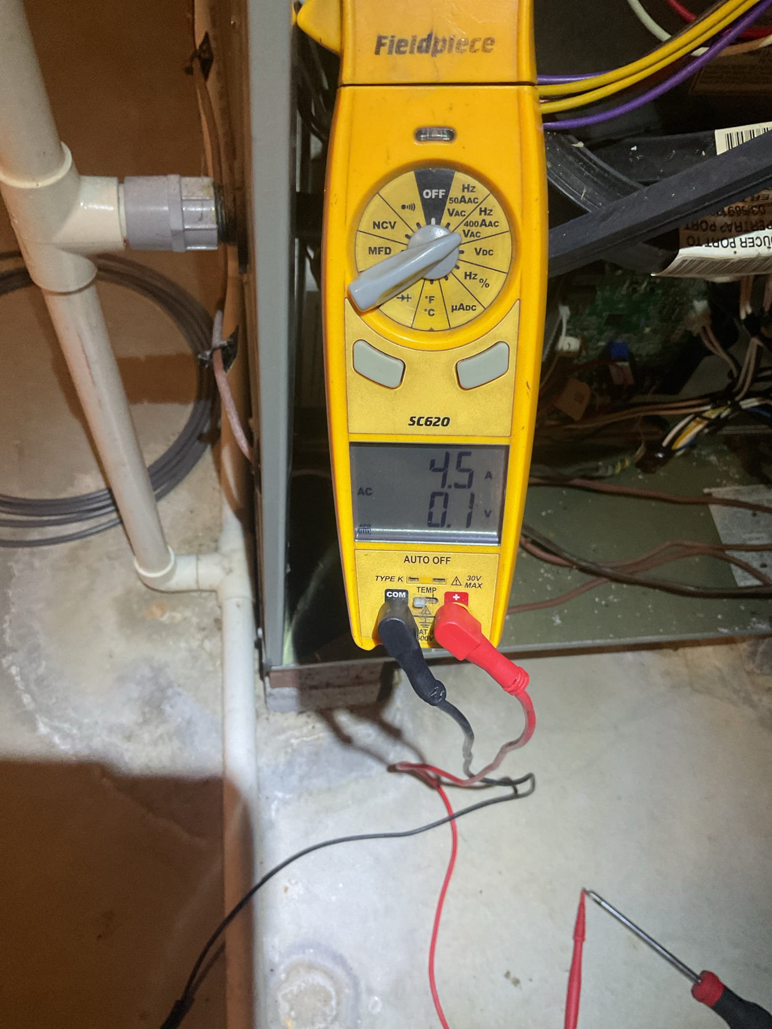 Luis 7-22-26
Performed ac tune up on trane 3.5 ton ac unit from 2016. 
Check indoor operation, blower delivery system air filter drain system. In flush drain from evaporator coil. As unit get older more potential for drain problems, current unit does not have drain trap, provided estimate to add drain trap (this will also help heater drain on not having positive pressure on  furnace). Inspect coils and electrical, no bacteria protection present, and no surge protection. I talked to customer about this components, provided estimate to add these safeties, customer will call office if interested.
Check outdoor unit refrigerant levels and pressures ok check electrical components capacitor and contactor ok. Cycle ac unit, I did inform customer about outdoor disconnect very hard to pull (I provided estimate to replace) most likely will break next time we try to pull out disconnect. 

System currently operational but nearing end of normal life expectancy. Due to age, replacement of system sho