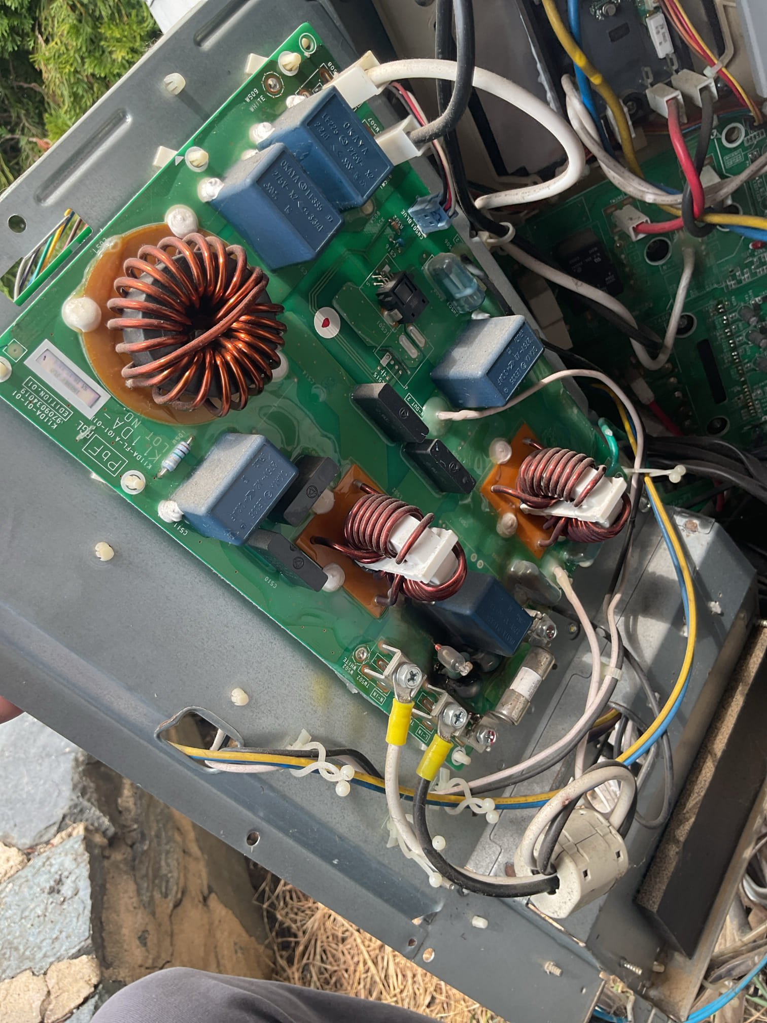 Luis 7-22-26 
Customer has two ductless units found both unit not working, found outdoor boards damaged. Provided estimate for repairs. Customer declined repair at this time. He will take care of the issues. I would recommend system replacement. 