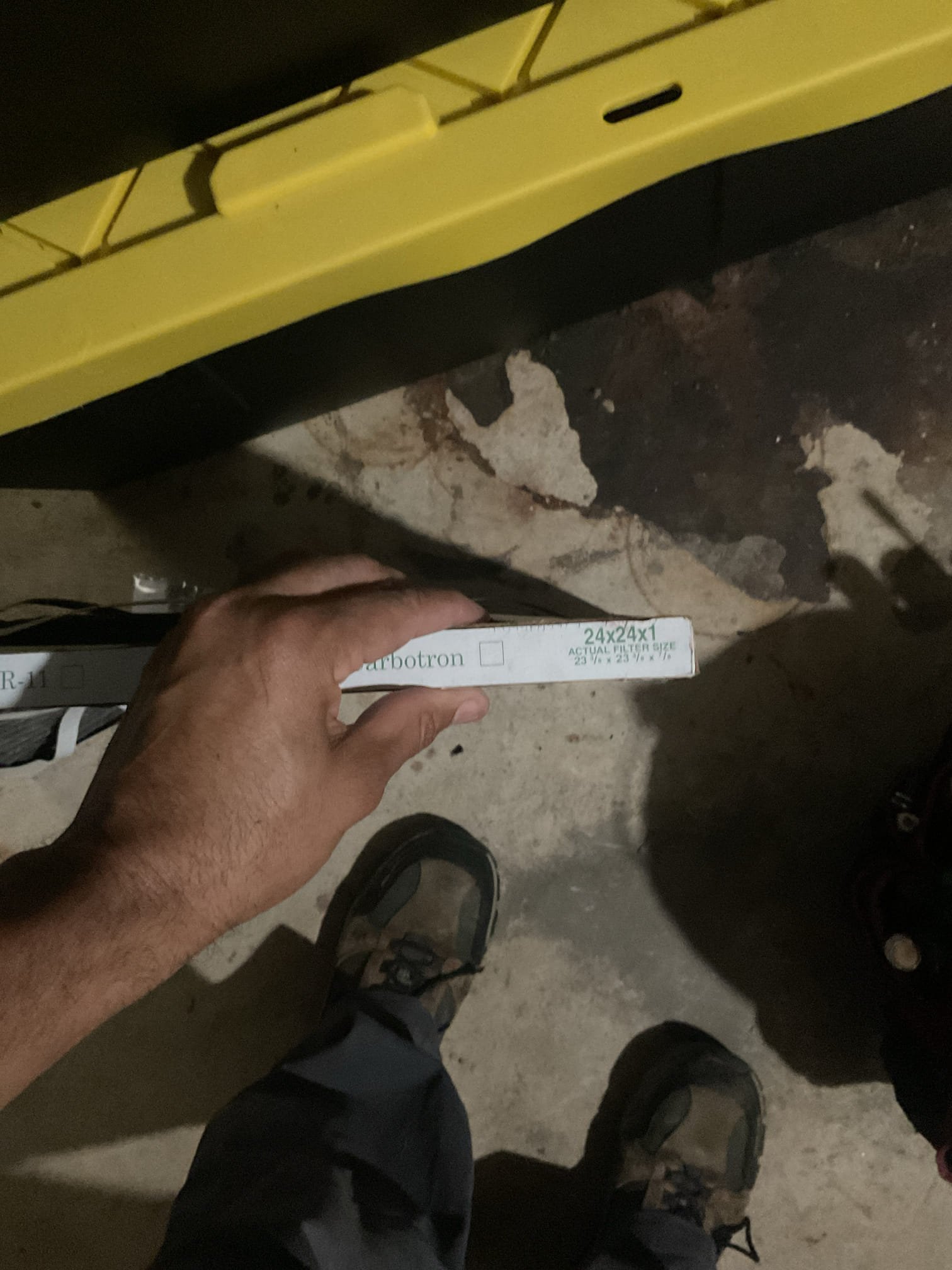 Luis 7-22-26 (tenant) 
Tenant called in for no cooling (responsible for payment) found system 5 ton Bryant outdoor unit from 2016  matches indoor coil  and gas furnace  from 2022 after troubleshooting system found thermostat to be at fault, tripping breaker. I check entire system to make sure everything was working normal. I found outdoor capacitor reading below rating making fan work harder. I provided estimate for repairs. Doctor  (tenant) approved repairs, after replacement of thermostat and capacitor test operation of system I also replaced 24x24x1 filter. I would recommend filter change every 30 days. Outdoor coil should get cleaned. Provided estimate to clean coil  refrigerant pressures are higher than normal. Coil cleaning should get done first (tenant not sure if refrigerant has been added at some point). 
Replacement or thermostat and single capacitor for outdoor fan 
