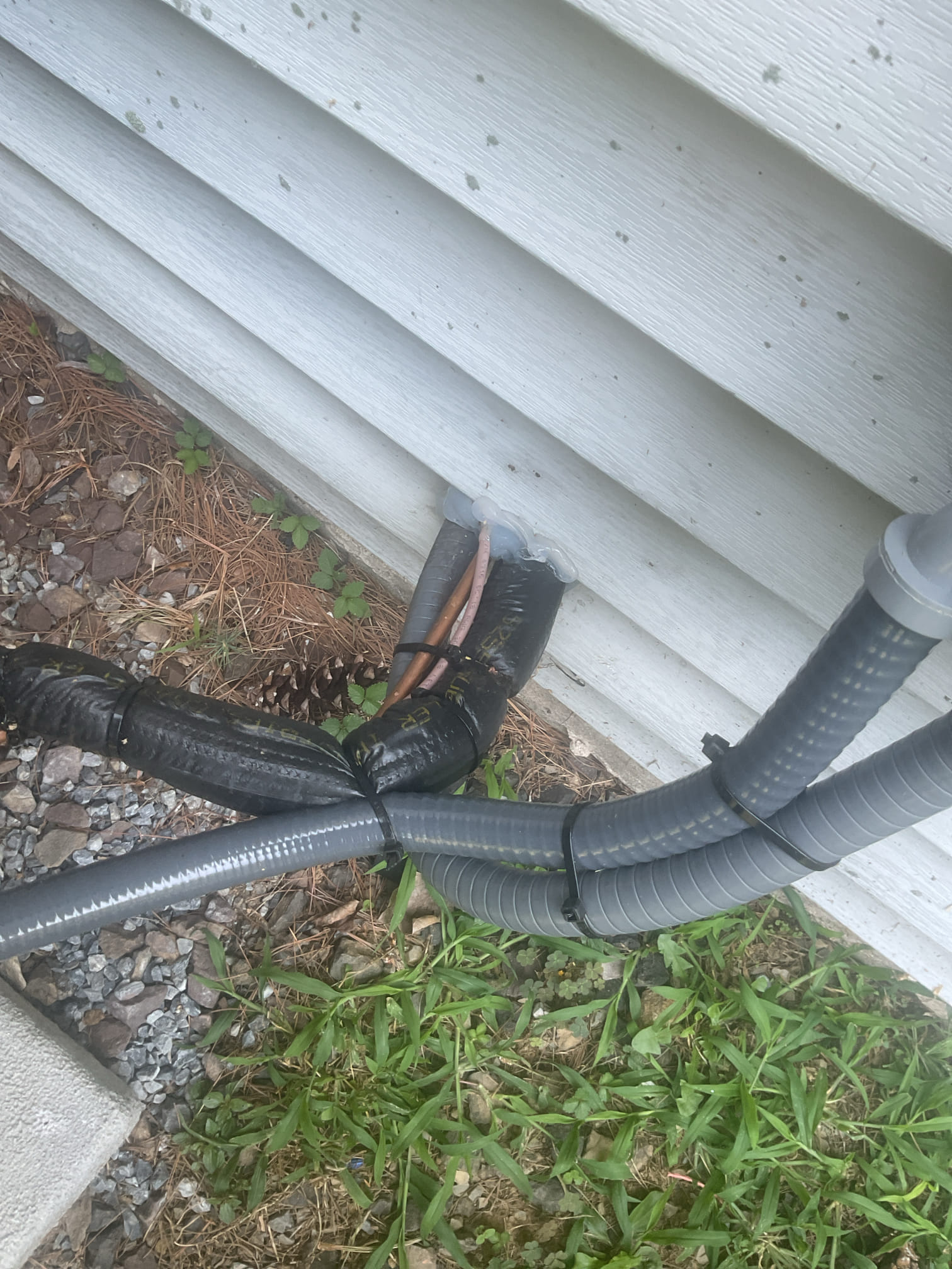 7/24/26. Performed quality assurance check on recently installed Goodman heat pump system. Checked all electrical connections and components. Found heat pump lock out was set low at 25 degrees to switch over to oil heat. Changed lock out to 35 degrees. Check refrigerant pressures and temperatures. Checked temperature split. Heat pump is working properly at time of service. 