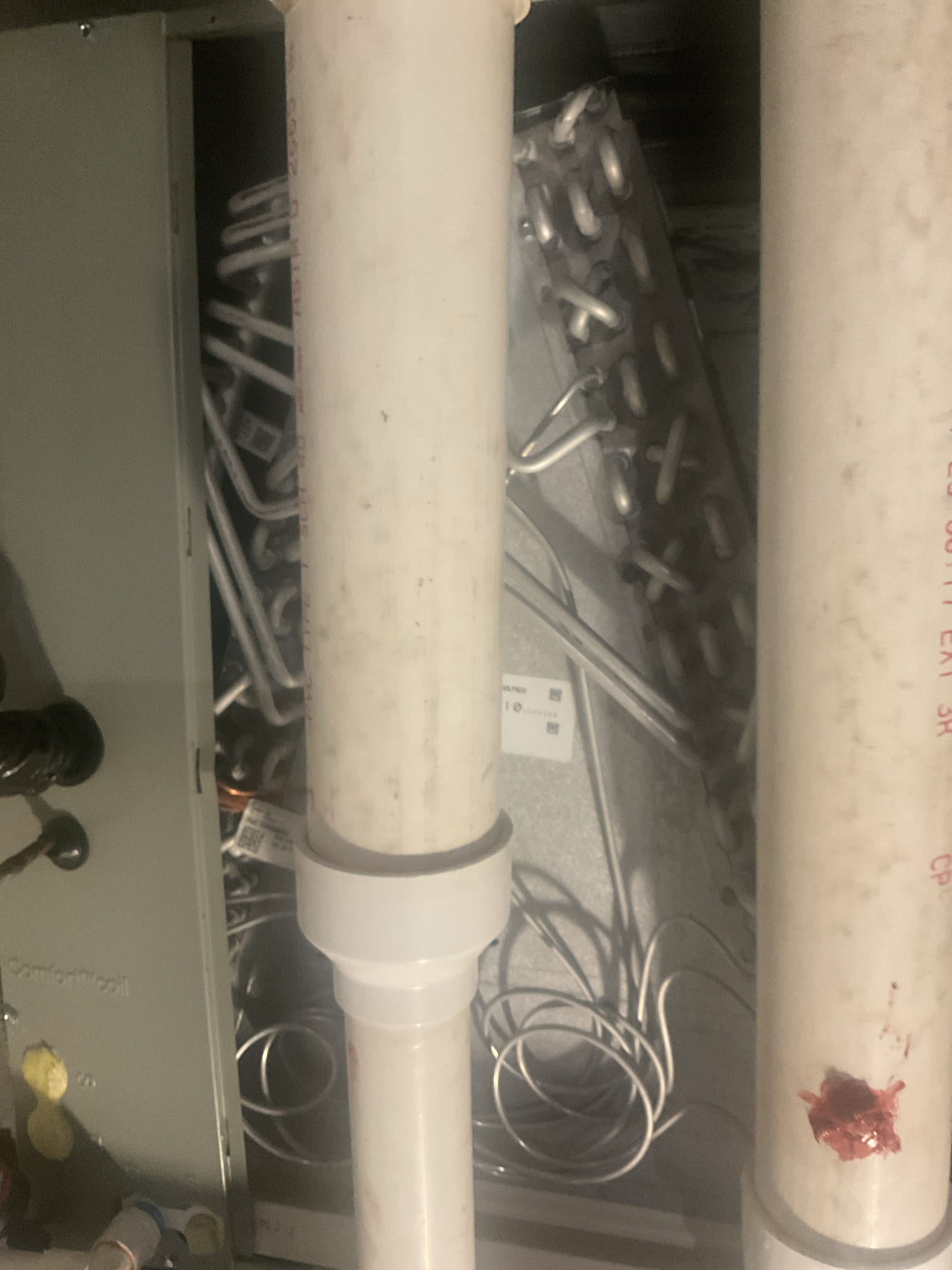7/29/26 Dan 

I arrived to the customers home to service their 1 yr old trane a/c system . I checked the wiring connections and the voltages . I checked and found the indoor air filter is ok , the filter size is 16x25x1. I Inspected the indoor coil and tested the primary drain pan and cleared and tested the water drains and traps if applicable. I Took indoor temp splits at the return and the supply  and checked the blower motor condition and operation. I looked  at the outdoor unit wiring connections and voltages . I inspected  the outdoor components and checked my unit pressures by using super heat sub cool method.  System in good operating condition at this time. Collected for a/c promo for $69.00 paid by cc. 

The customer was interested in pricing for replacement of his water heater. I gave him 2 options to look over . He’s interested in converting over to the hybrid style water heater . He has a 75 gallon natural gas power vented as of now . Also left an estimate for new contract 