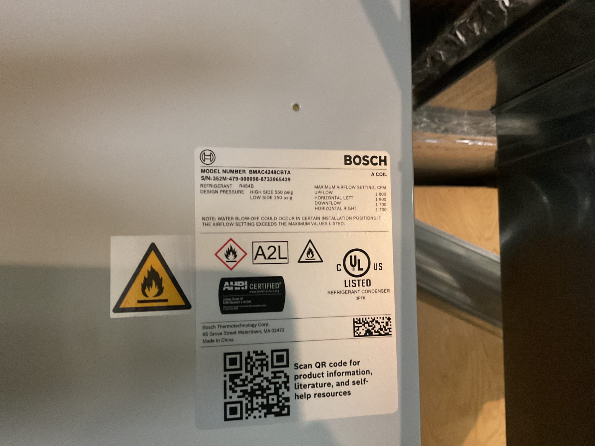 6/29/26. Performed precision a/c tune up on Bosch heat pump system. Checked air filter, air filter ok. Checked all electrical connections and components. Checked temperature split. Brush and flushed condensation drain. Checked refrigerant pressures and temperatures at indoor and outdoor units. A/c is working properly at time of service. 