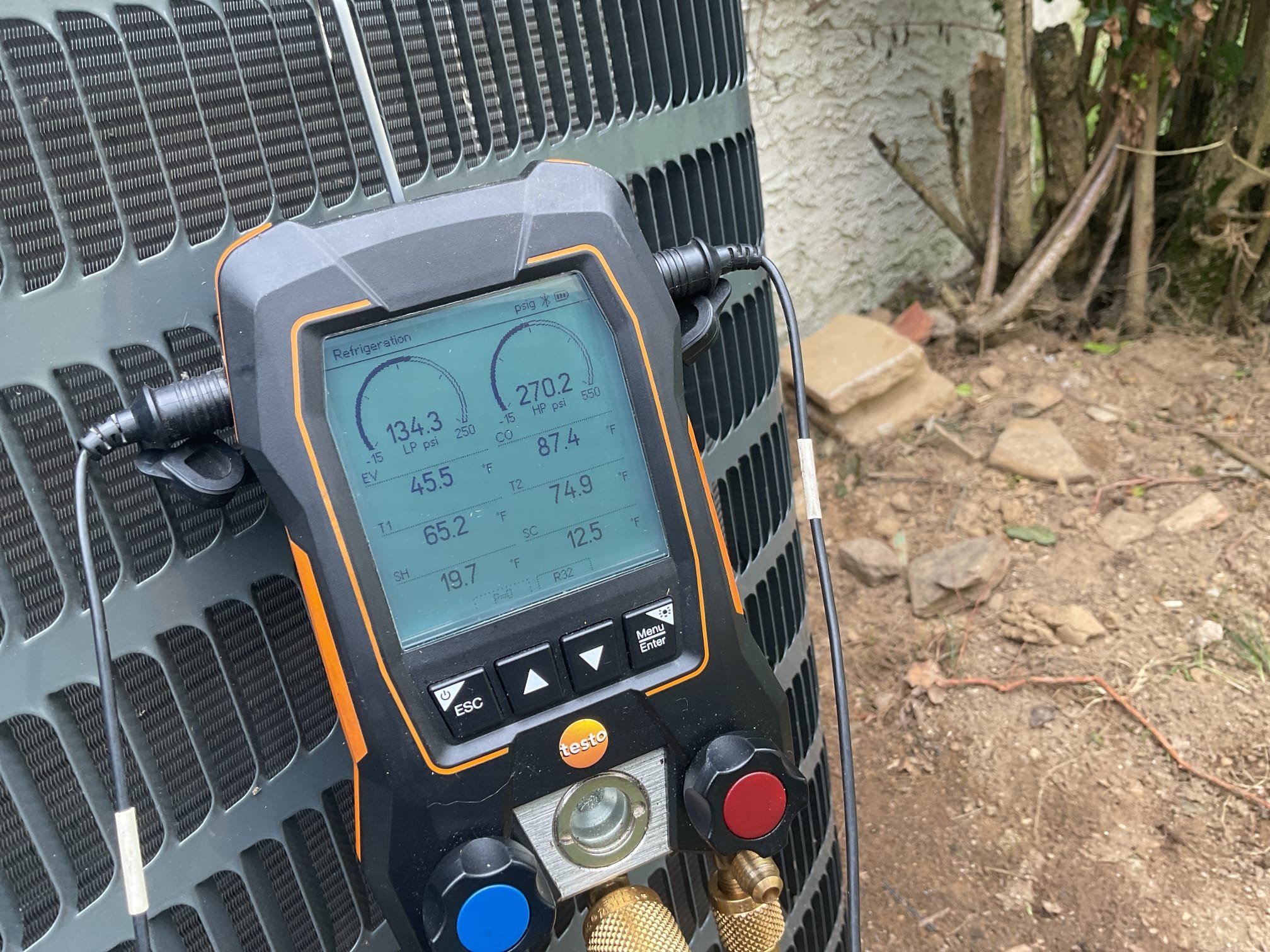 7/30/26. Performed quality assurance check on recently installed Goodman gas furnace and a/c. Checked all electrical connections and components. Checked temperature split. Checked refrigerant pressures and temperatures. Installed Ecm surge protector and new blower limit. Had to half remove blower from cabinet to install. Found condensation traps not insulated, used foam tape and insulated up in attic space. A/c is working properly at time of service. 