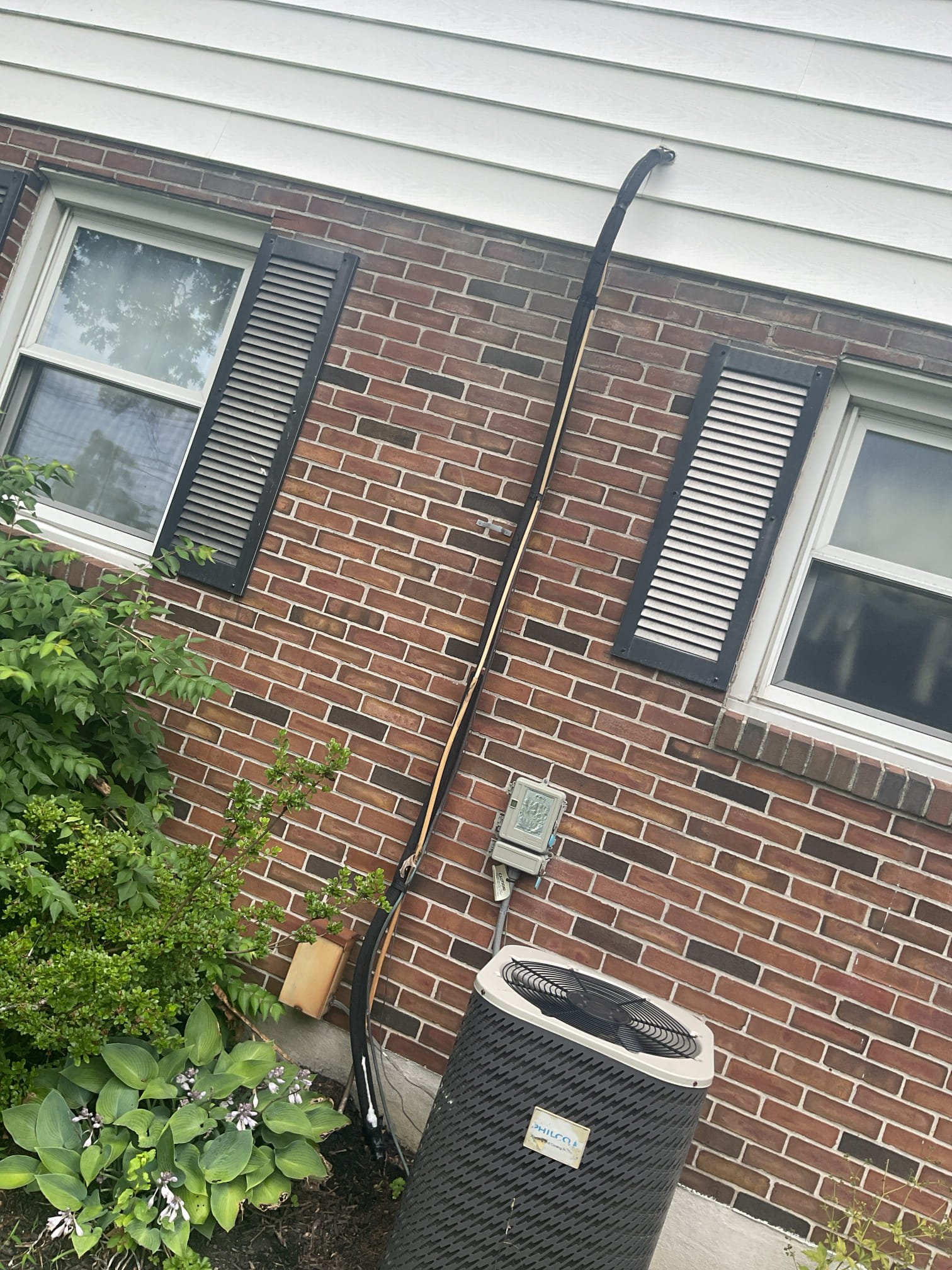 Luis 8-2-26
Customer called in for ac unit not cooling. Found thermostat calling for ac outdoor and indoor running. Found frozen coils. I turned off unit and set fan to on. Check air filter. Ok blower is running, I could not remove blower panel, unit is horizontal and is not supported correctly, metal strap could not be move. We will need to add support to unit so I can have access to blower housing, I check outdoor unit. Ac unit and air handler are from 2006. Unit still uses r22 (no longer available). Most likely unit is freezing due to low on refrigerant. We no longer use this type of refrigerant. Overall condition is poor. My final recommits system replacement. Indoor unit will drip water customer is aware, he might want to put some towels around indoor unit.  I talked to bill while on site and set up consultation for tomorrow morning between 9 and 10. 