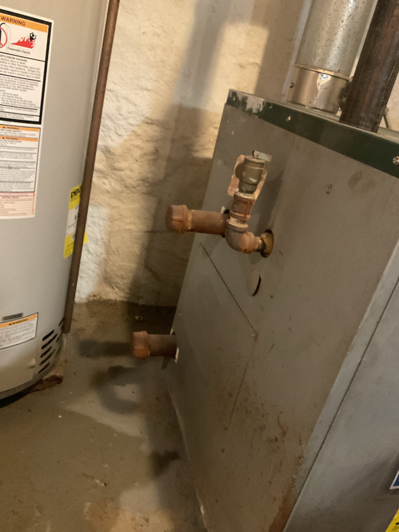 Luis 8-7-26
Customer called in for water leak, steam boiler around 25 years old. Found sigh glass fittings leaking. We will need to replace the entire assembly. I noticed boiler is showing major rust on the bottom of block and other pipes, relief valve very hard to turn, current system does not have any low water cutoff and water feeder combination. Low water cutoff is also leaking water, my recommendation is to talked to consultant to explore new system options. I provided estimate to replace boiler exterior parts that are leaking. 
Set up consultation for next Monday between 8 and 10 
• No obligation quote to replace system
• A Comfort Specialist will provide several options to suit your comfort needs and budget
• New equipment can offer better reliability, greater efficiency and improved comfort
• Higher efficiency models run quieter and cost less to operate
• Gain peace of mind with manufacturer and service provider warranties